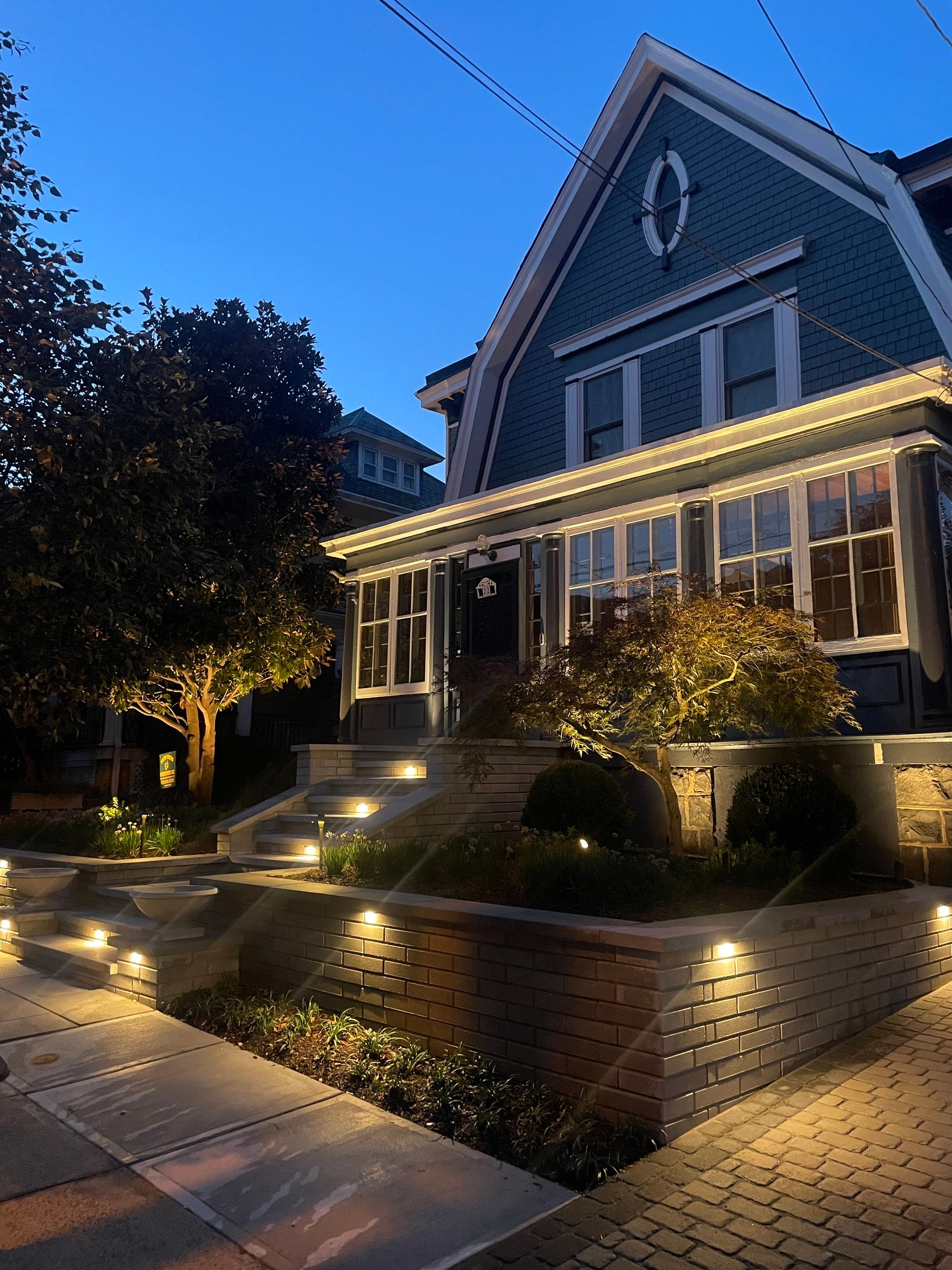 Project in Weehawken Township, NJ by Yellow Wagon Landscaping