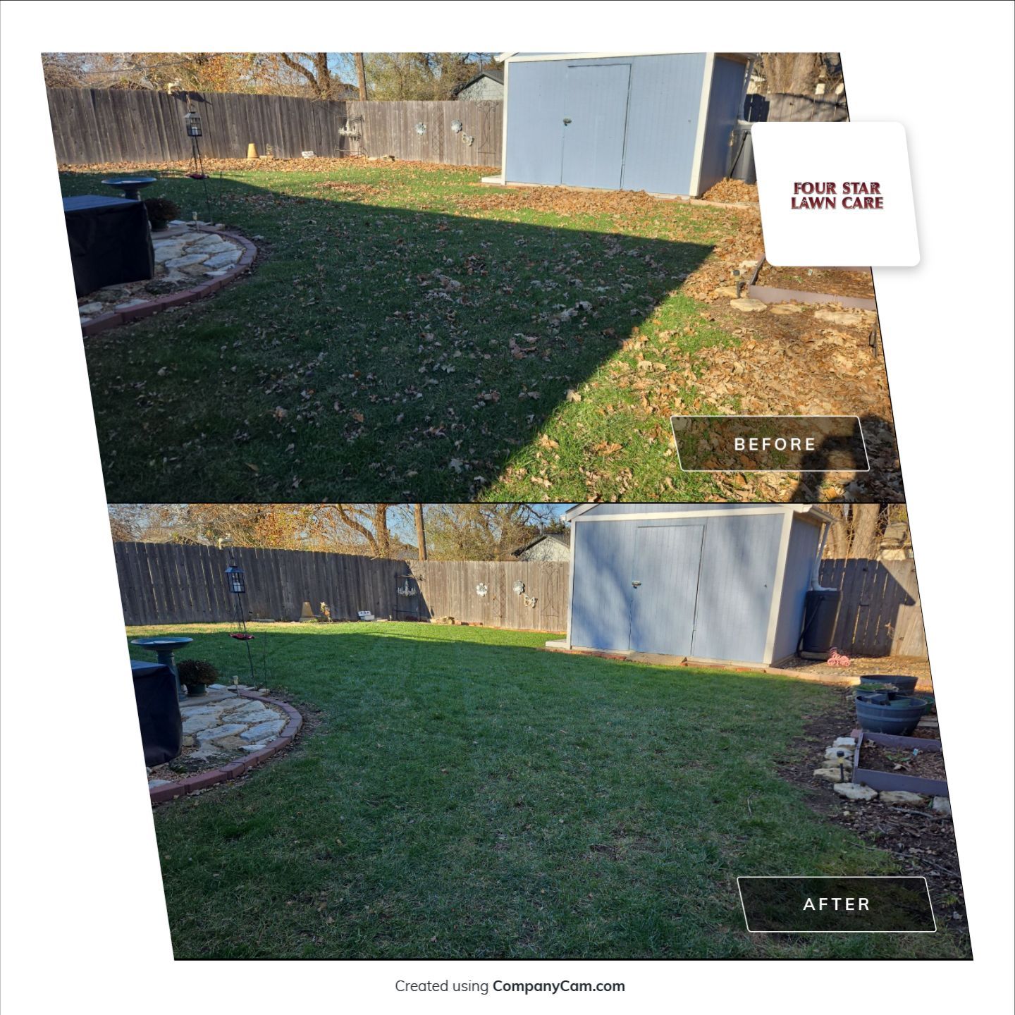 Project in Park City by Four Star Lawn Care