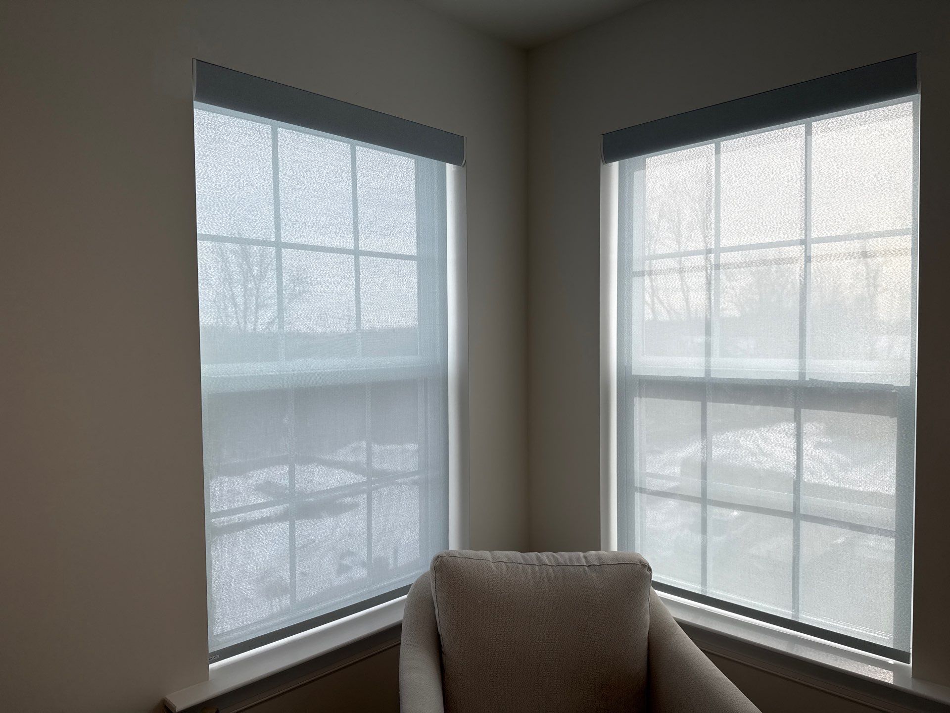 Window Treatment Project in Prince Frederick, MD by Southern Maryland Custom Blinds