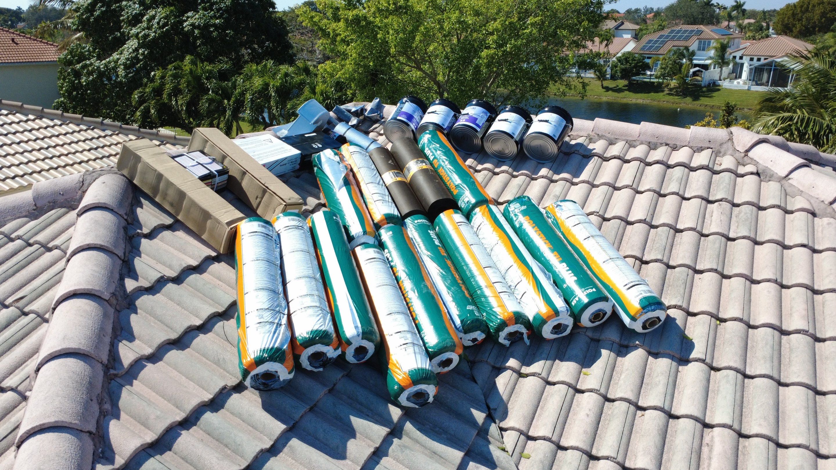 Residential Roofing Installation using WestLake Roofing Tile by BLUES BROTHERS ROOFING