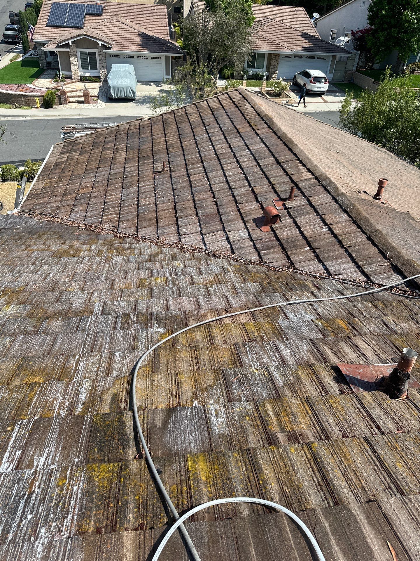 Orange County Roof Washing in Lake Forest by Property Cleaning Experts