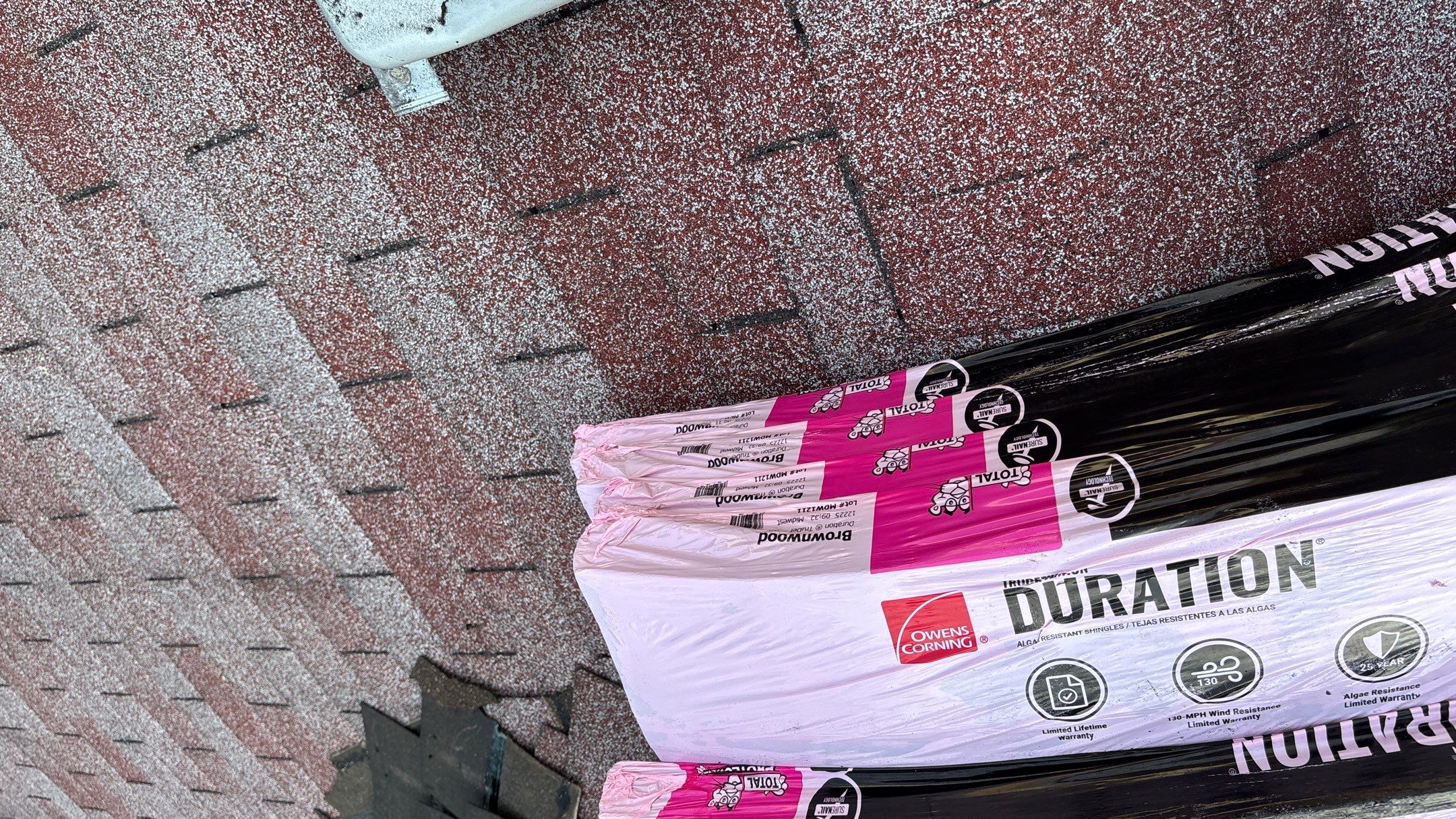 Roof Replacement using Owens Corning Brownwood by 180 Contractors