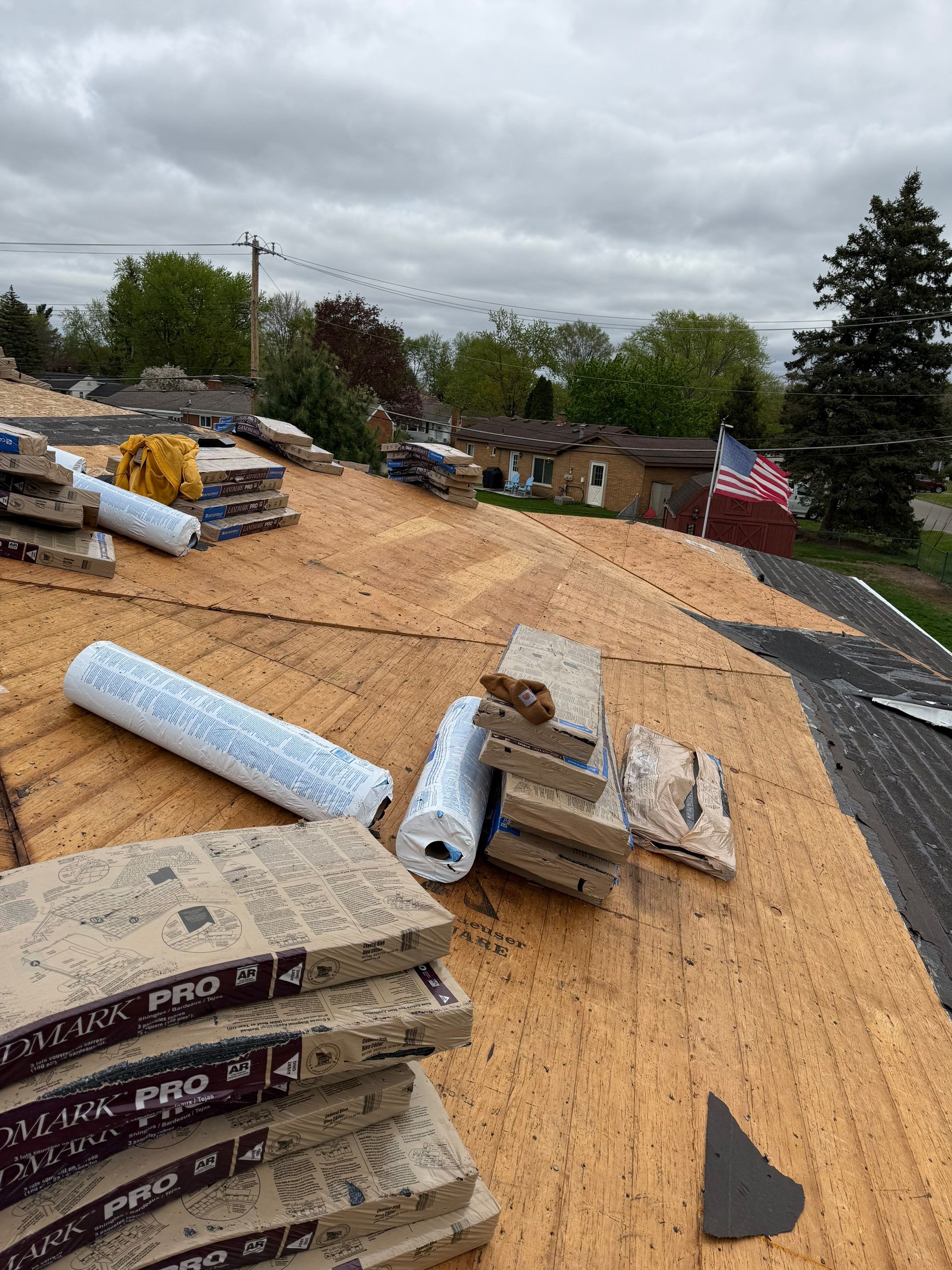 Project in Shelby Township by Eave Roofing