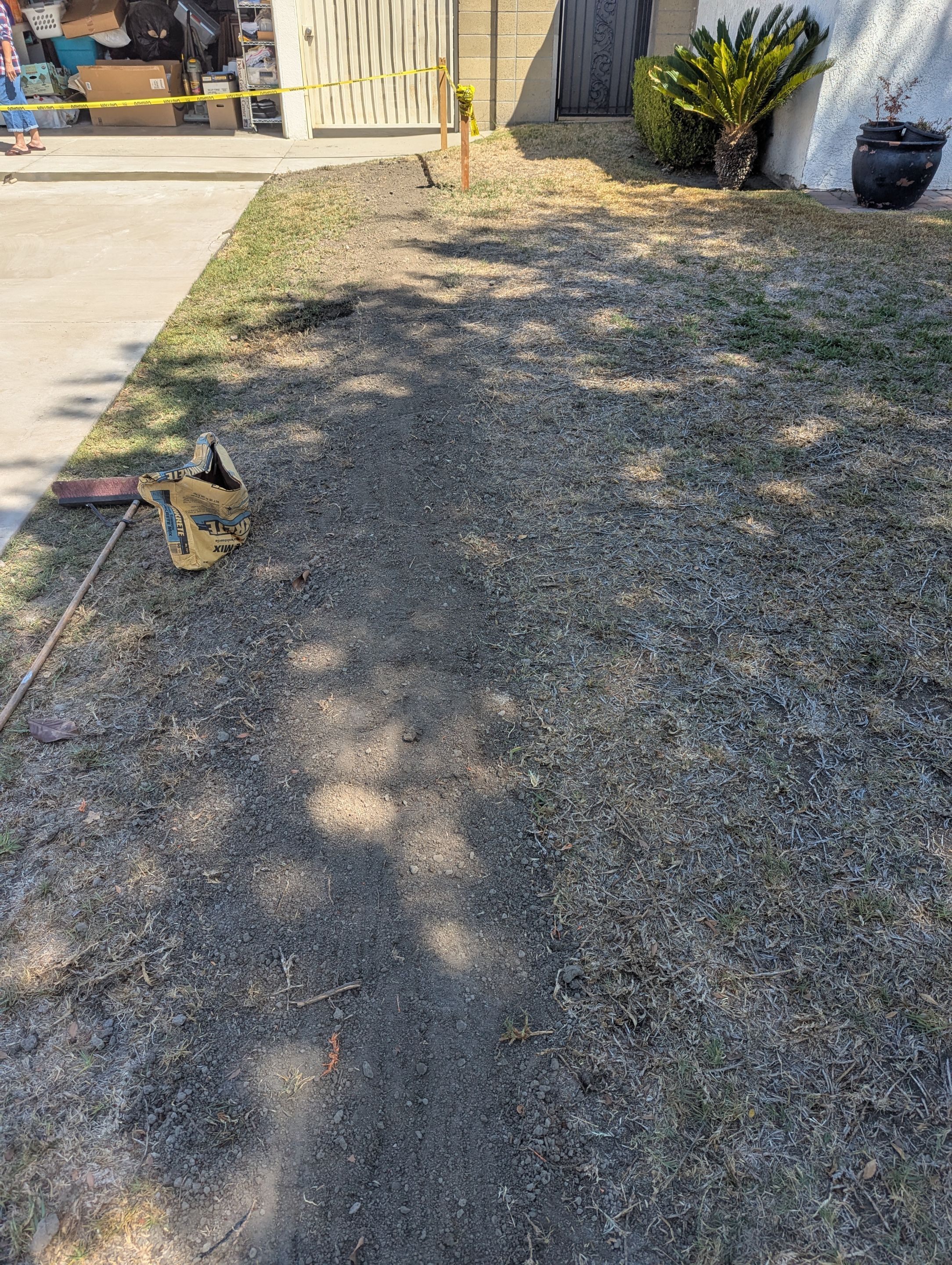 Water Main from meter to house  by Professional Plumbing Inc 