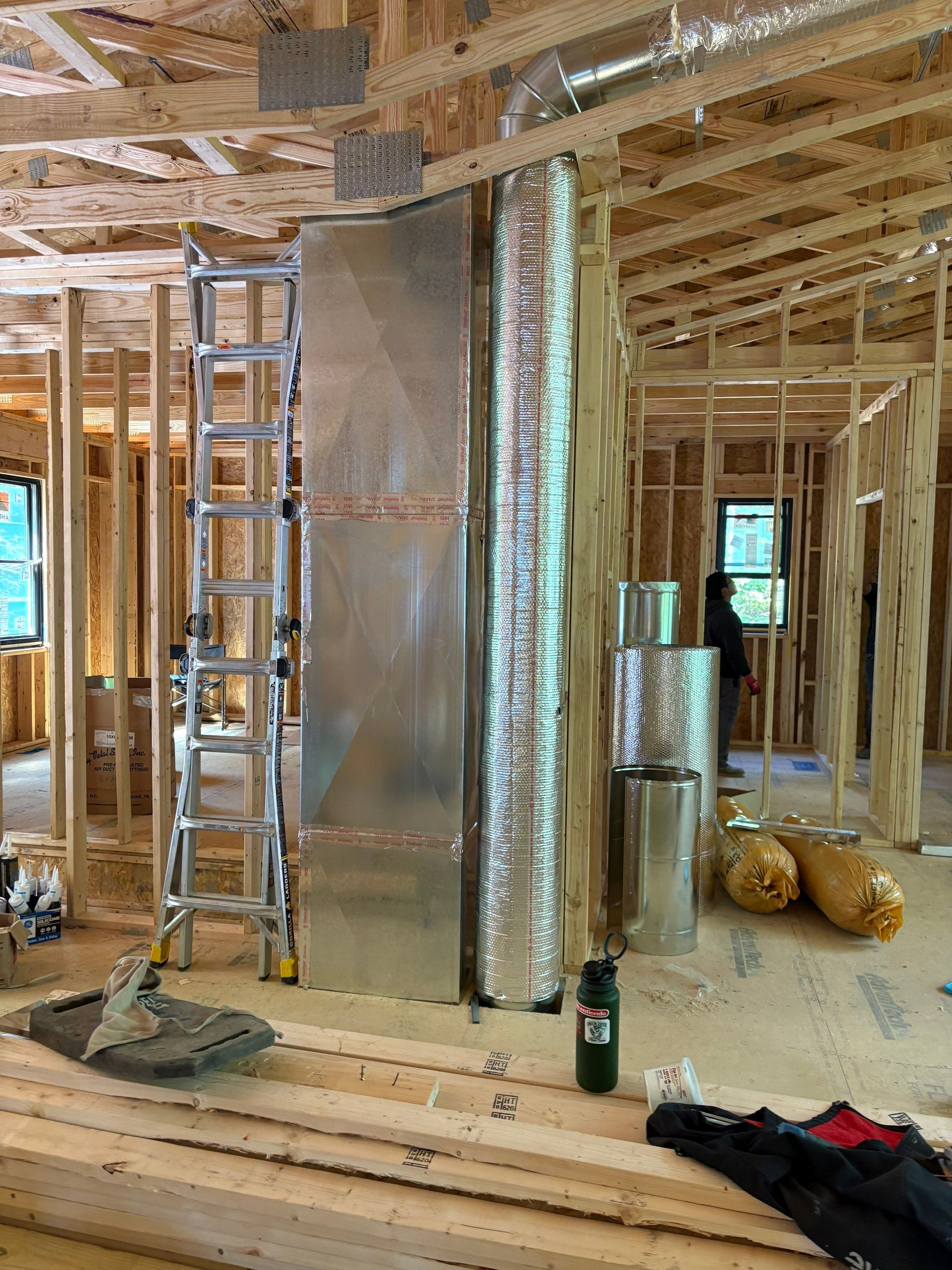 New Construction install in Winchester by Elemental Heating and air conditioning LLC