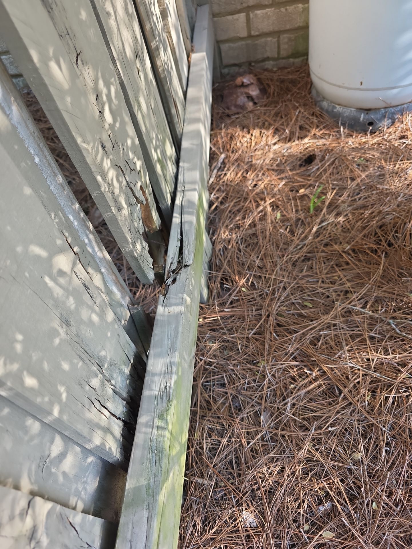Fence Repair using Severe Weather 2-in x 4-in x 8-ft #2 Prime Southern yellow pine Above ground Pressure Treated Lumber by RGR Construction and Roofing, LLC