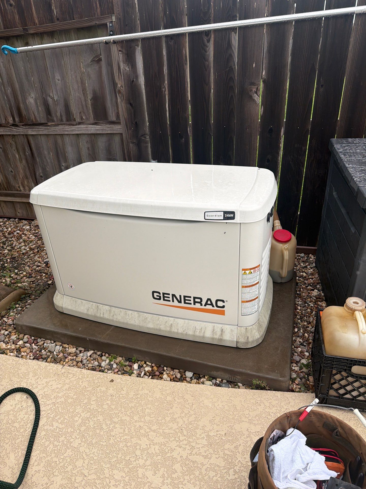 Residential Generac Generator Preventative Maintenance in Conroe, Texas by GenTex Elite Services