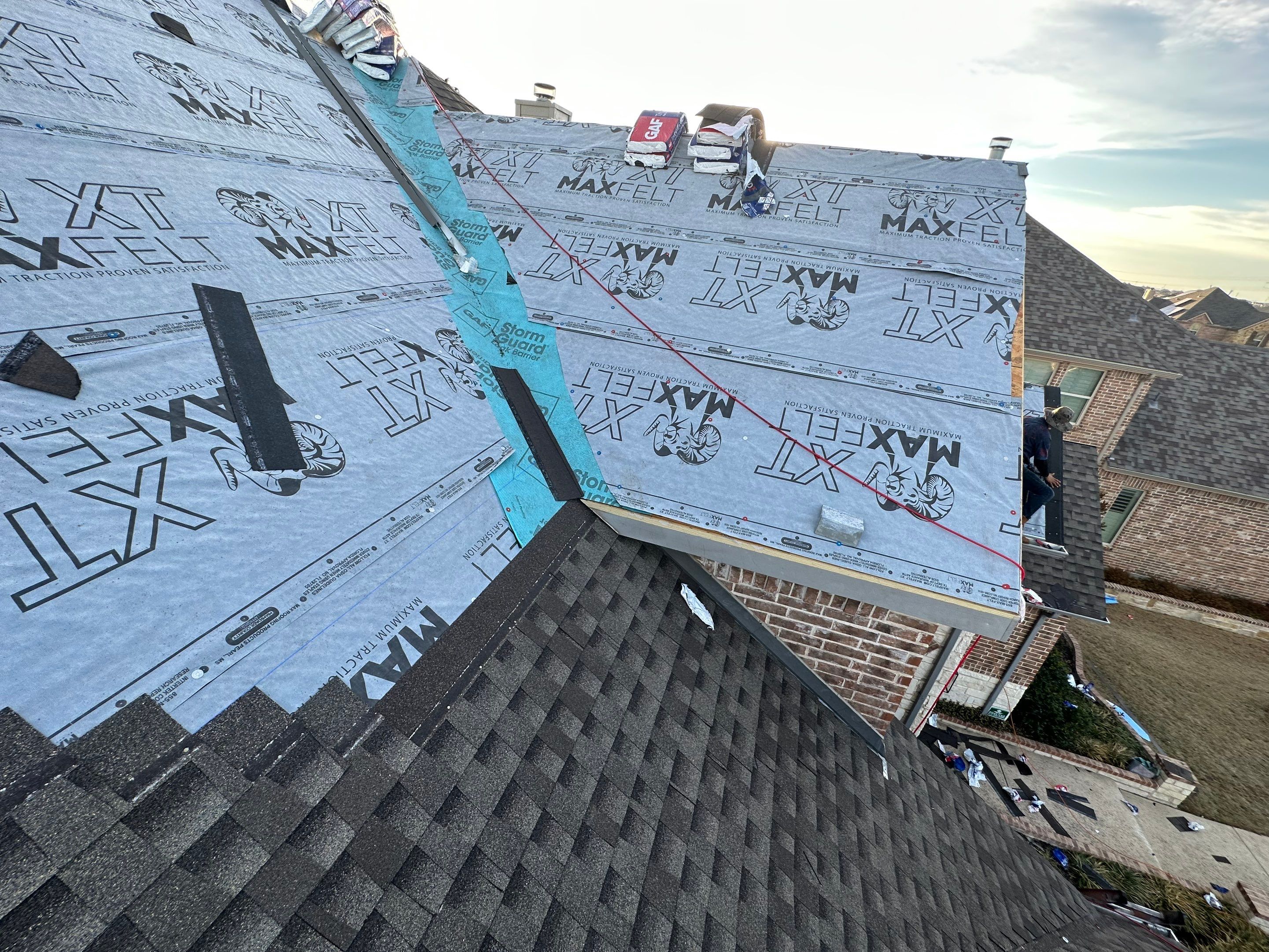 Residential Roof Replacement in Fort Worth, TX. by Elite Roofing LLC