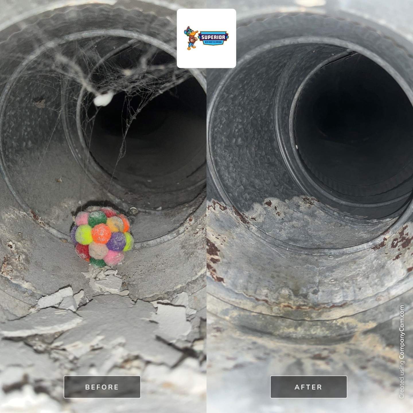 Air Duct Cleaning With a Vacuum Truck in Youngstown, OH by Superior Air Duct Cleaning