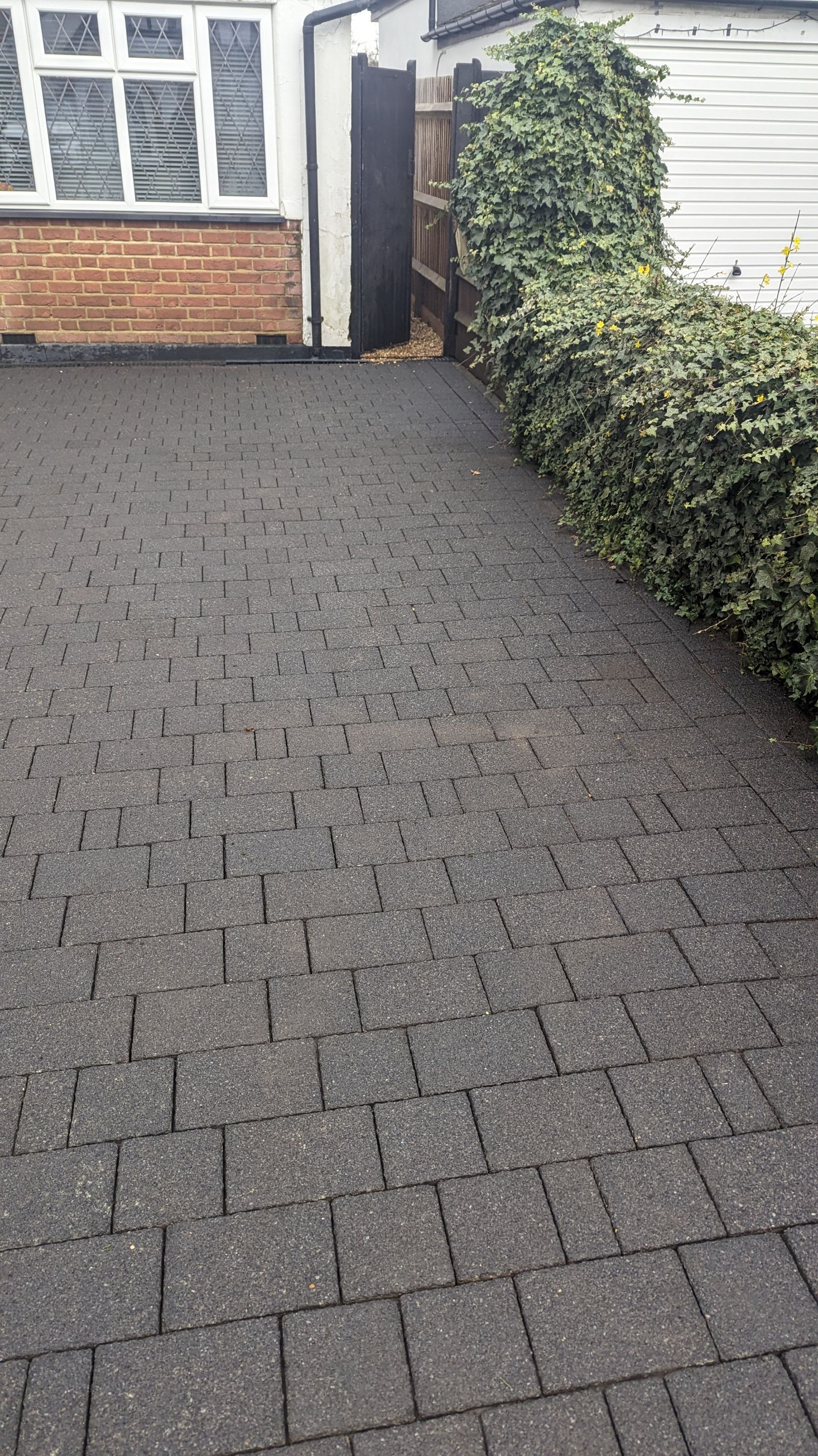Driveway And Patio Clean using honda 21 ltr/min by Ges Exterior Cleaning ltd