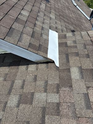Residential Roofing Repair using Owens Corning Duration Driftwood