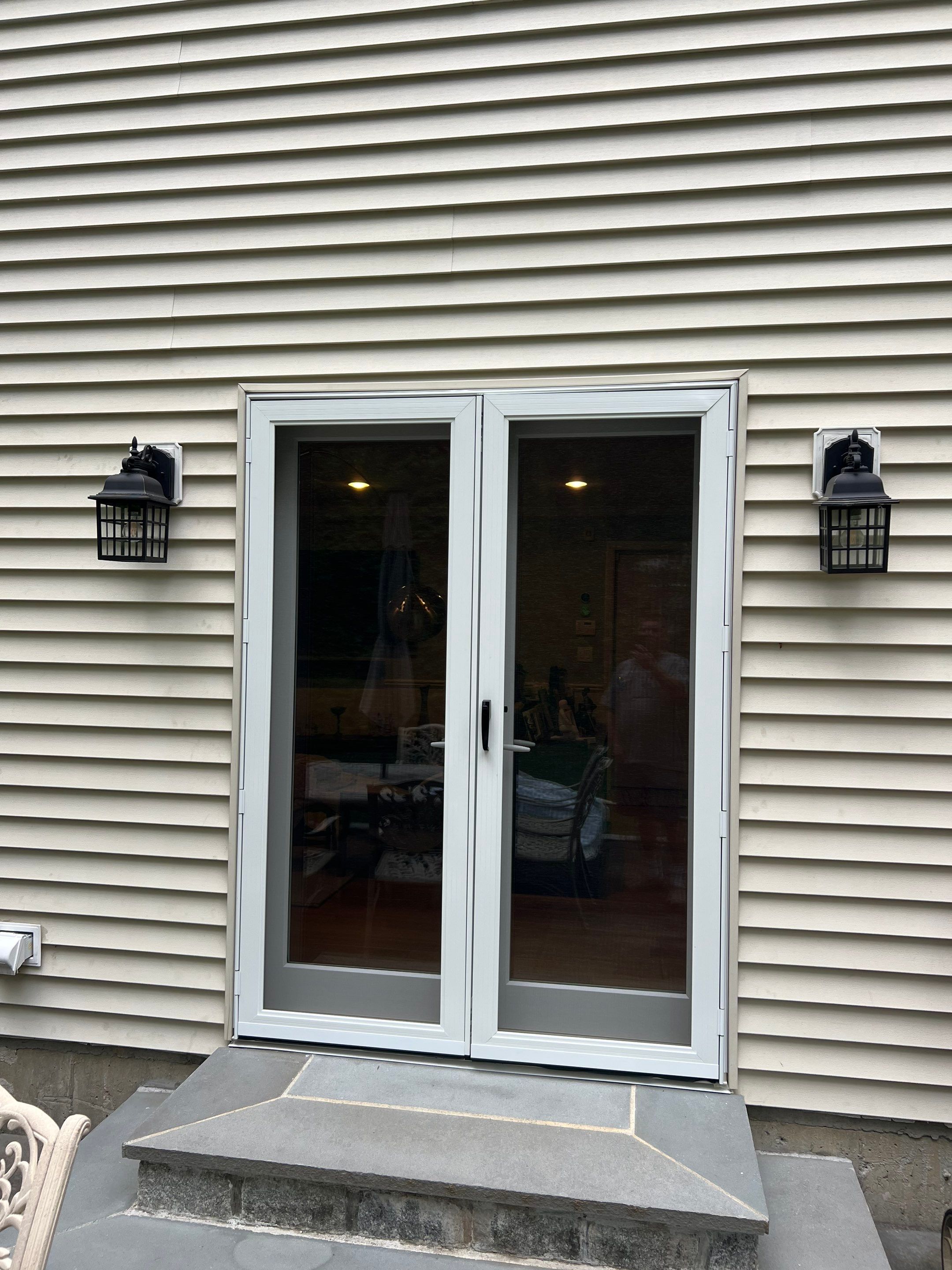 Beautiful Infinity by Marvin Patio Door Installation by DiGiorgi Roofing and Siding Inc