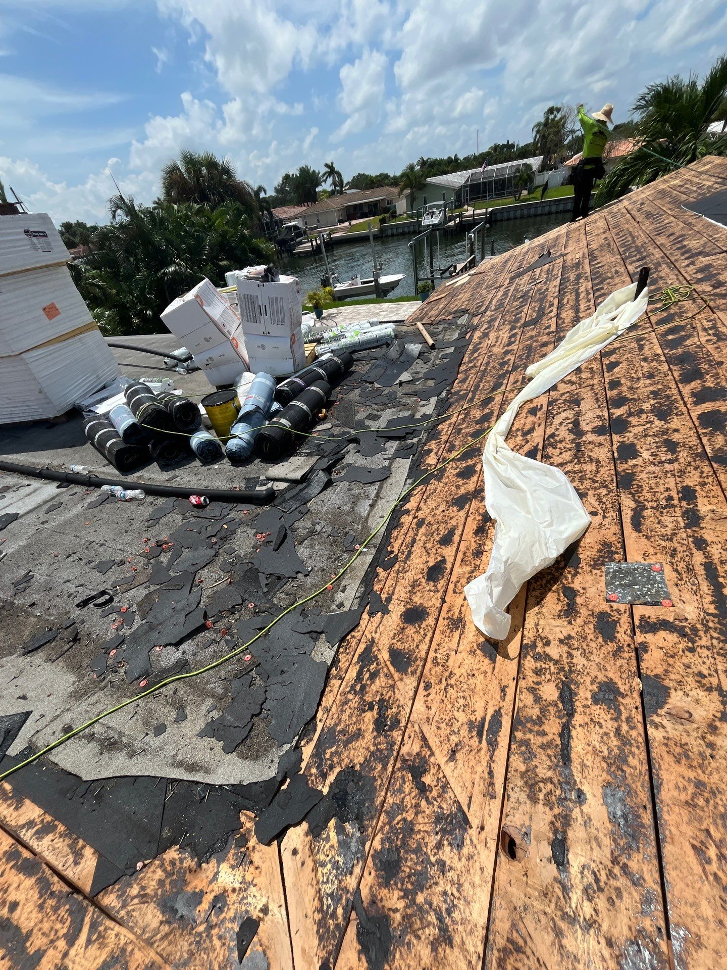 Project in St. Petersburg 33711 by Mitchell Roofing Company LLC 