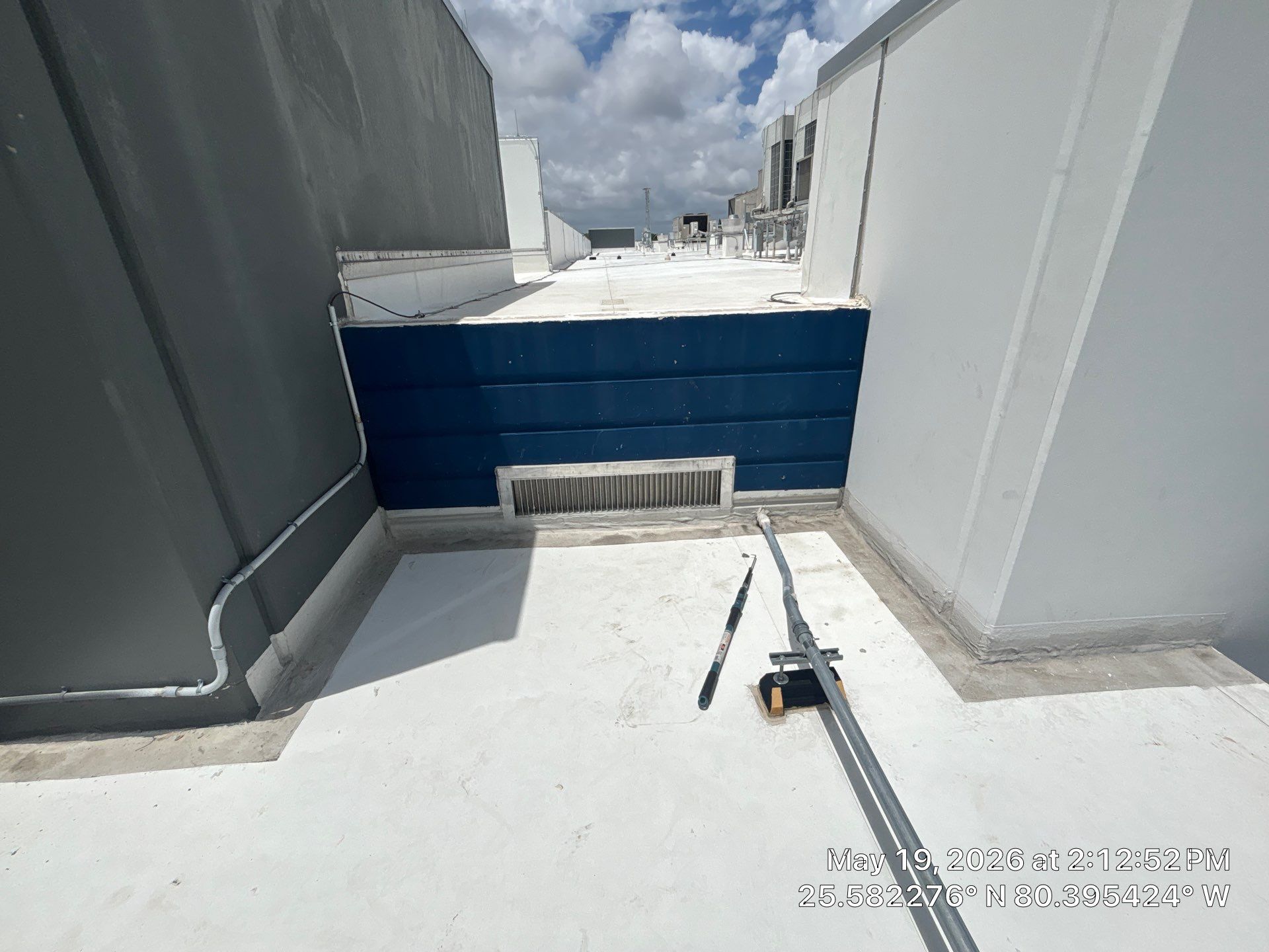 TPO Flat Roof Installation at Dade Quail Roost in Miami by AJF ROOFING INC