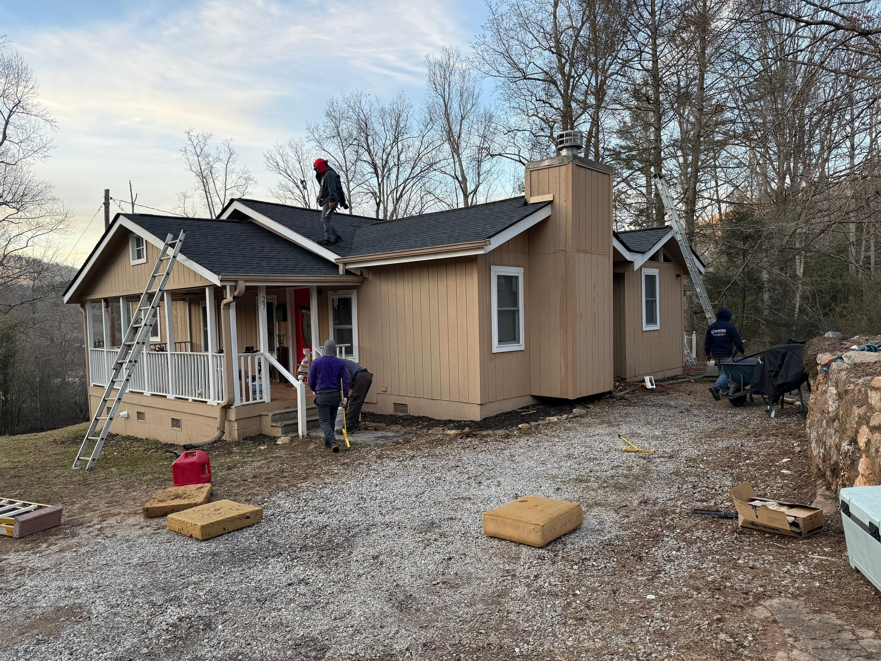The Finchers by United Contracting and Roofing