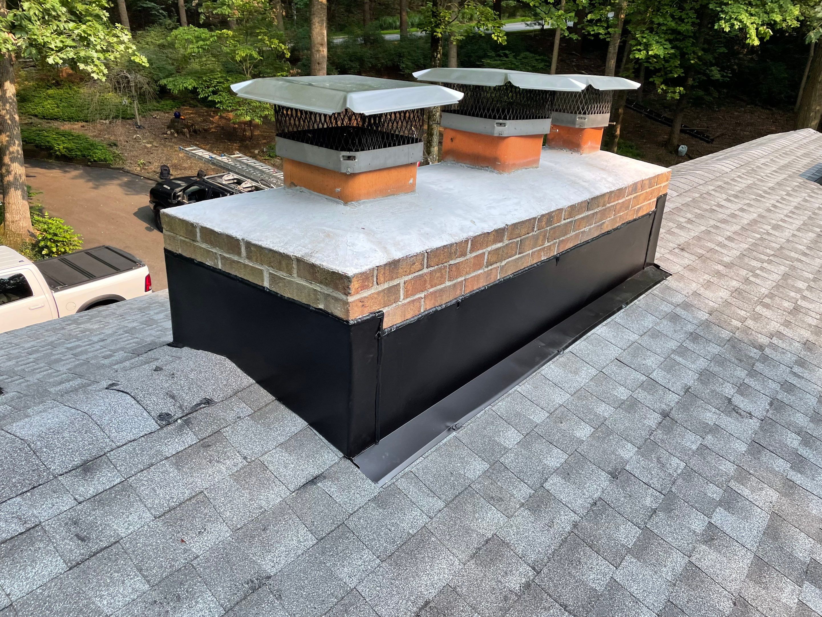 Deckhouse Roof Replacement by American Home Contractors