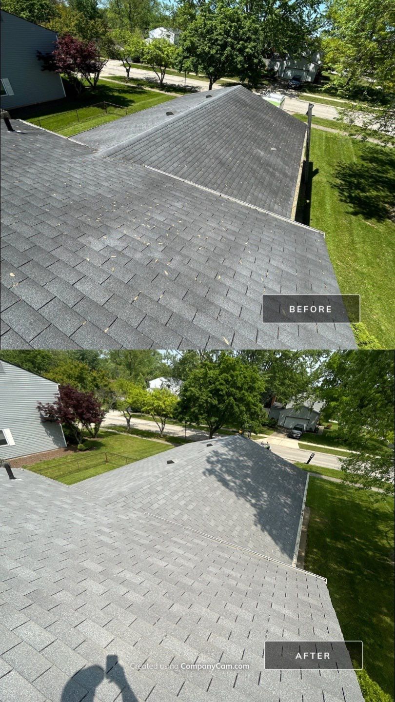 Roof Maxx Residential Before & After Pictures by Roof Maxx of Columbus, OH