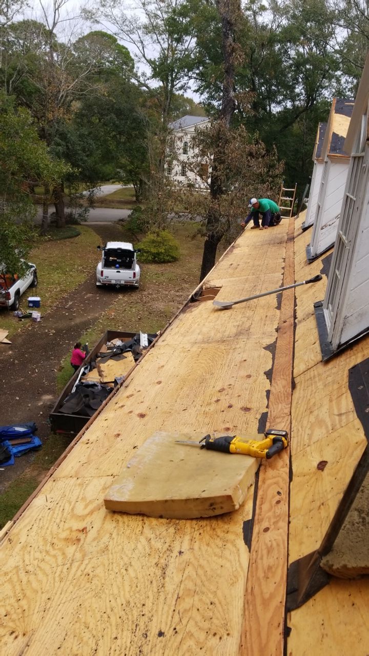Residential Roofing Installation using Roof Replacement by American Roofing & Construction LLC