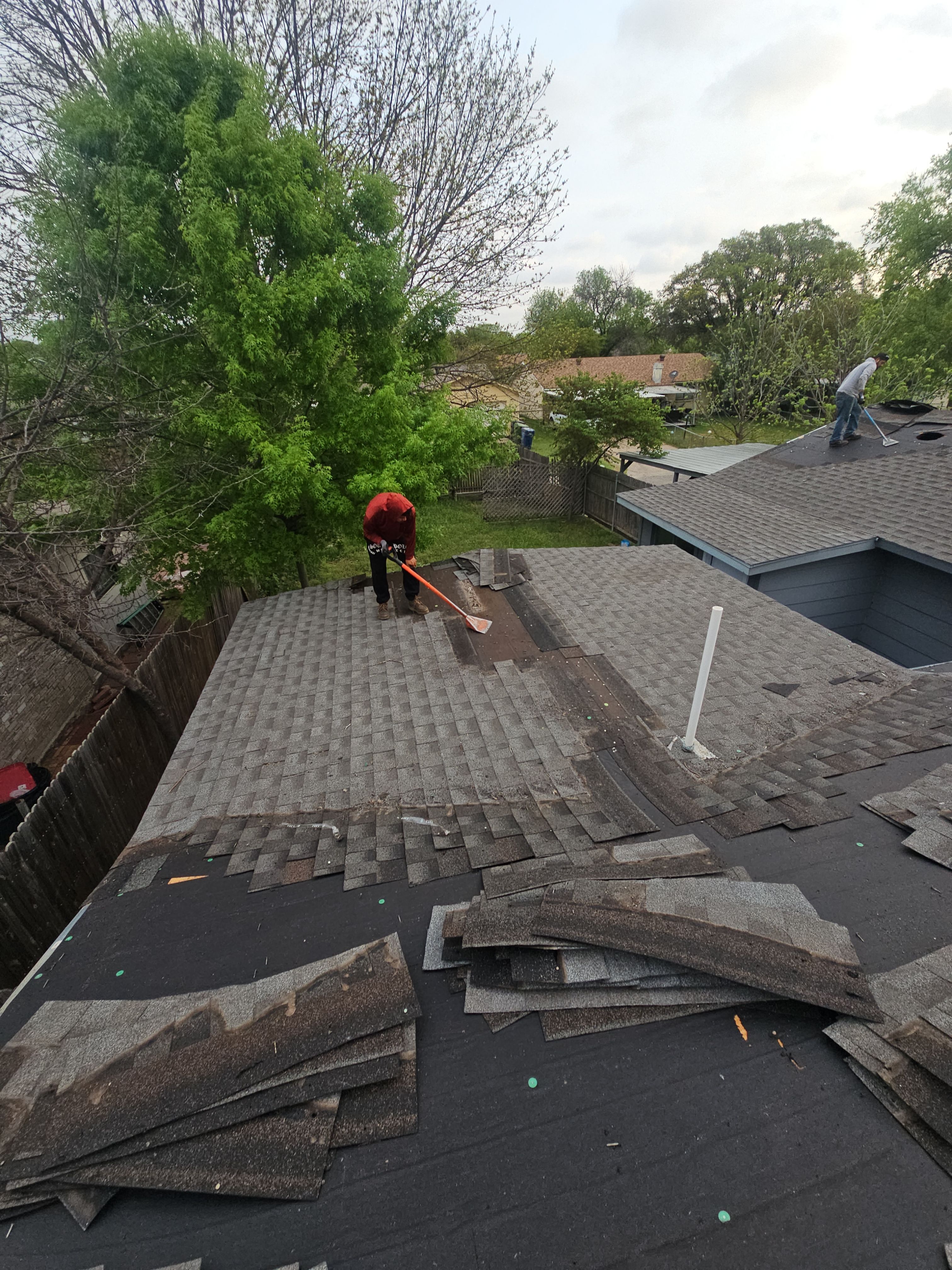 Full Roof Replacement & Flat Roof System in Garland by road roofing llc