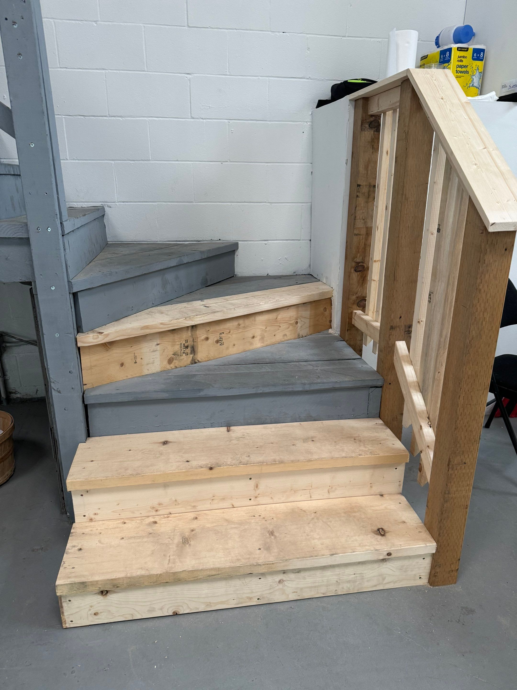 Commercial Stair Repair by YVR Construction Group