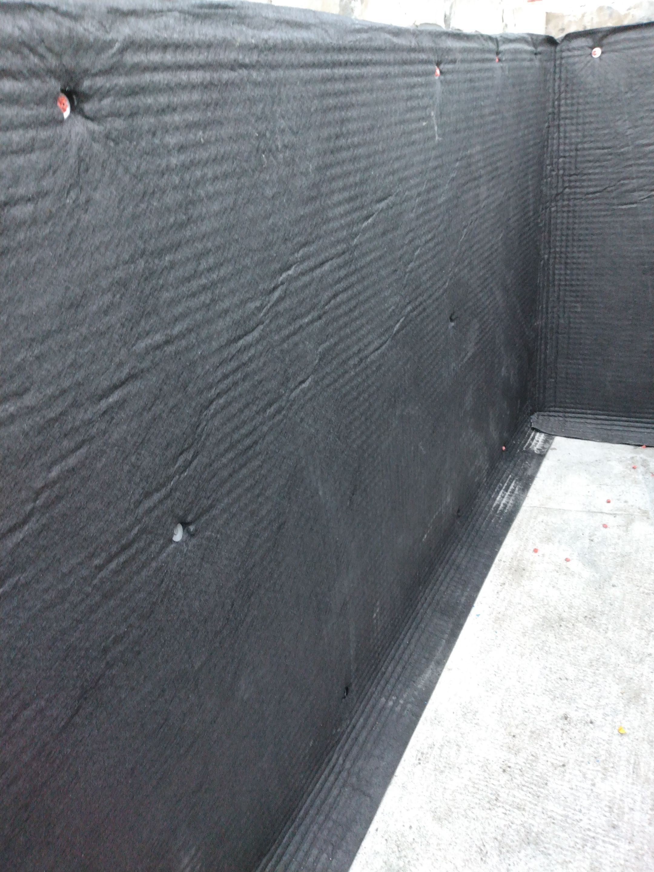 Bentonite Waterproofing using CCW Miraclay by BEST Roofing & Waterproofing