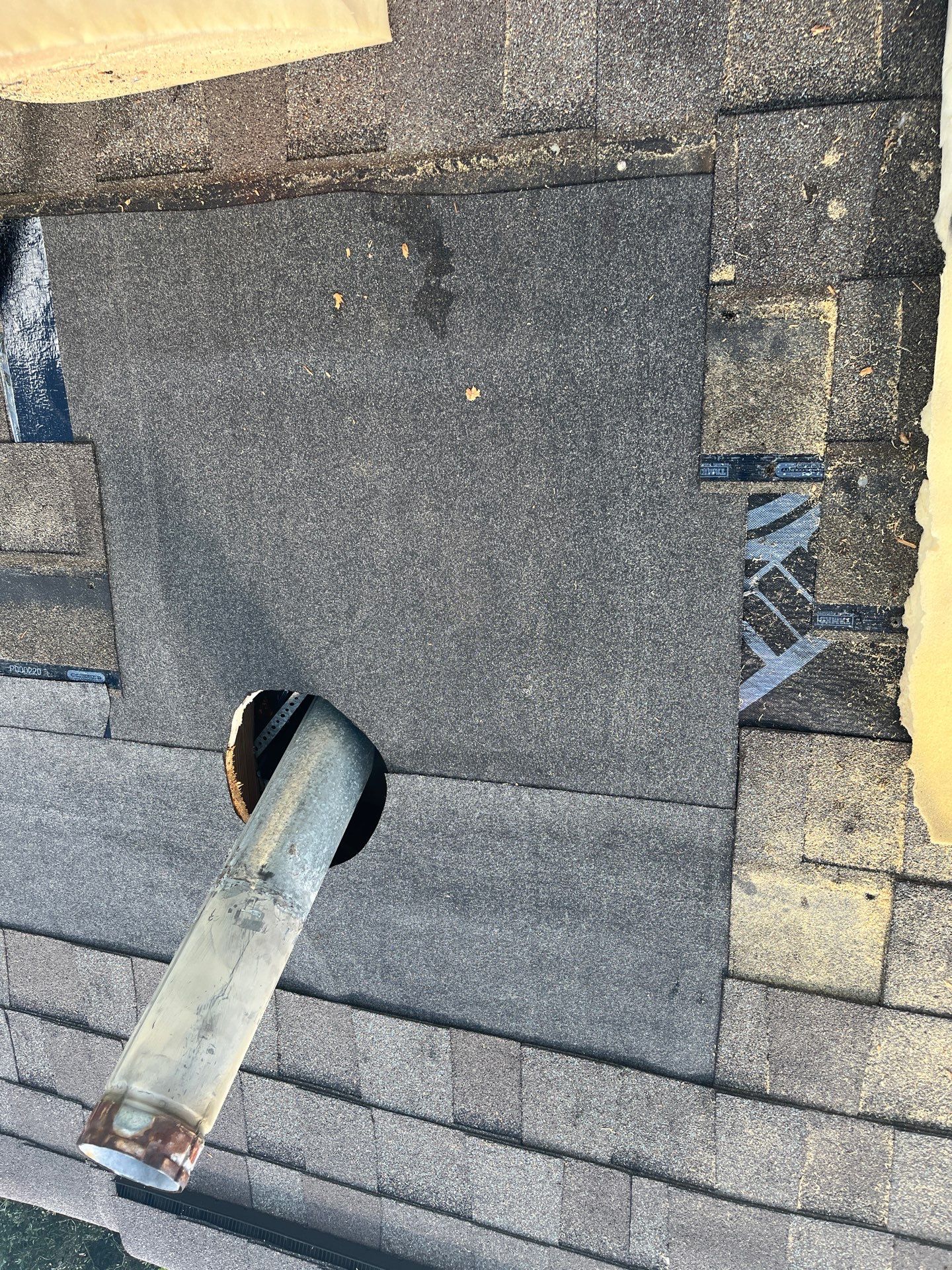 Hail Damage using Owen's Corning Duration (Lifetime) Shingles by Roof Repair Company