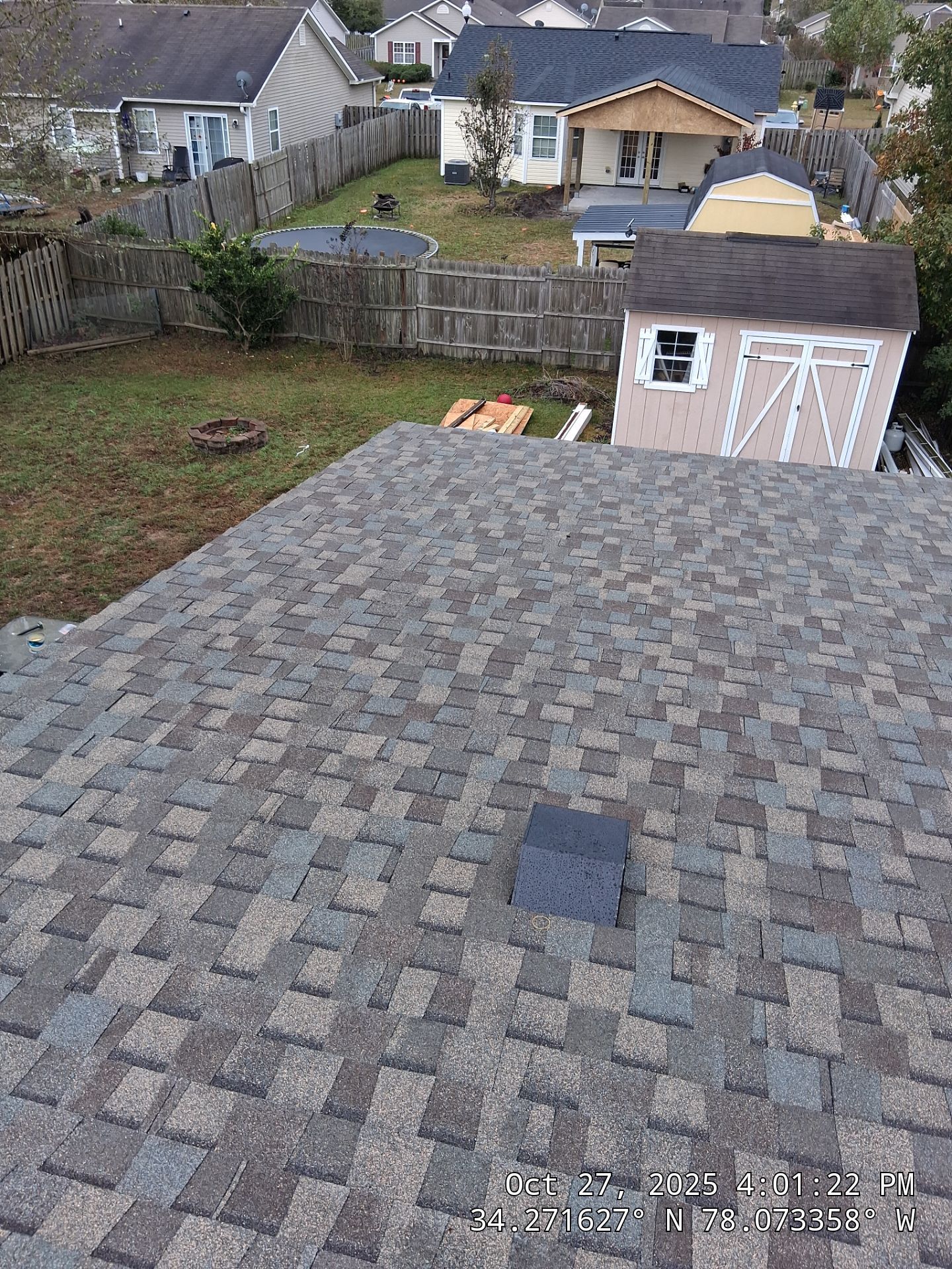 Covered Porch Build and Fortified Roof Replacement with Solar Panels by RGR Construction and Roofing, LLC