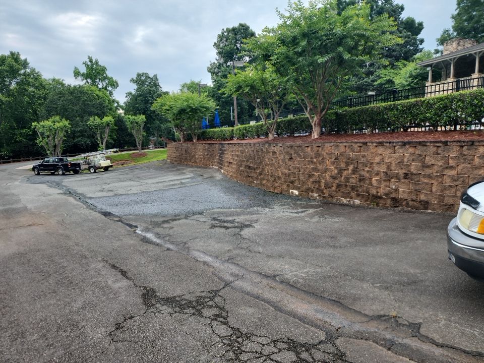 concrete Clean using cleaner by Power Wash Masters LLC