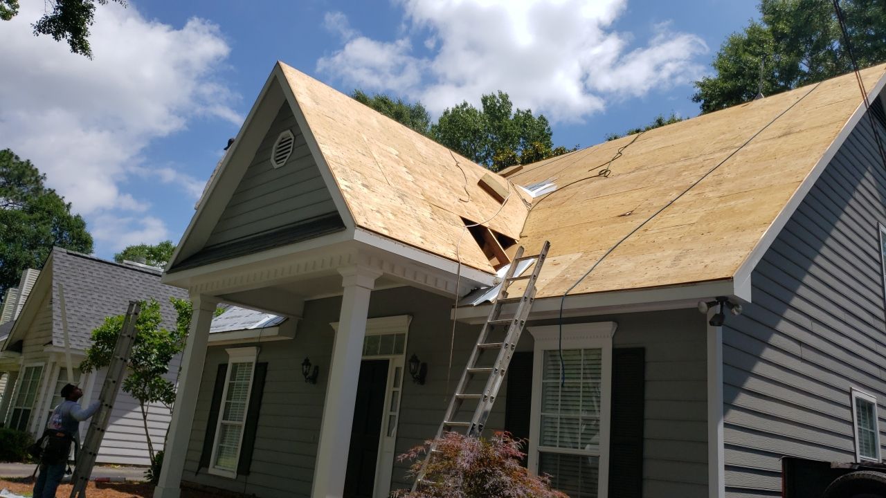 Residential Roofing Installation using Roof Replacement by American Roofing & Construction LLC