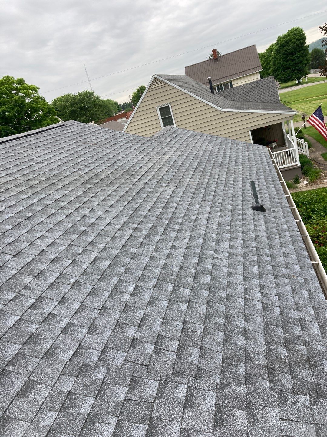 Residential Roofing Installation using GAF Timberline HDZ by Rainstoppers Roofing