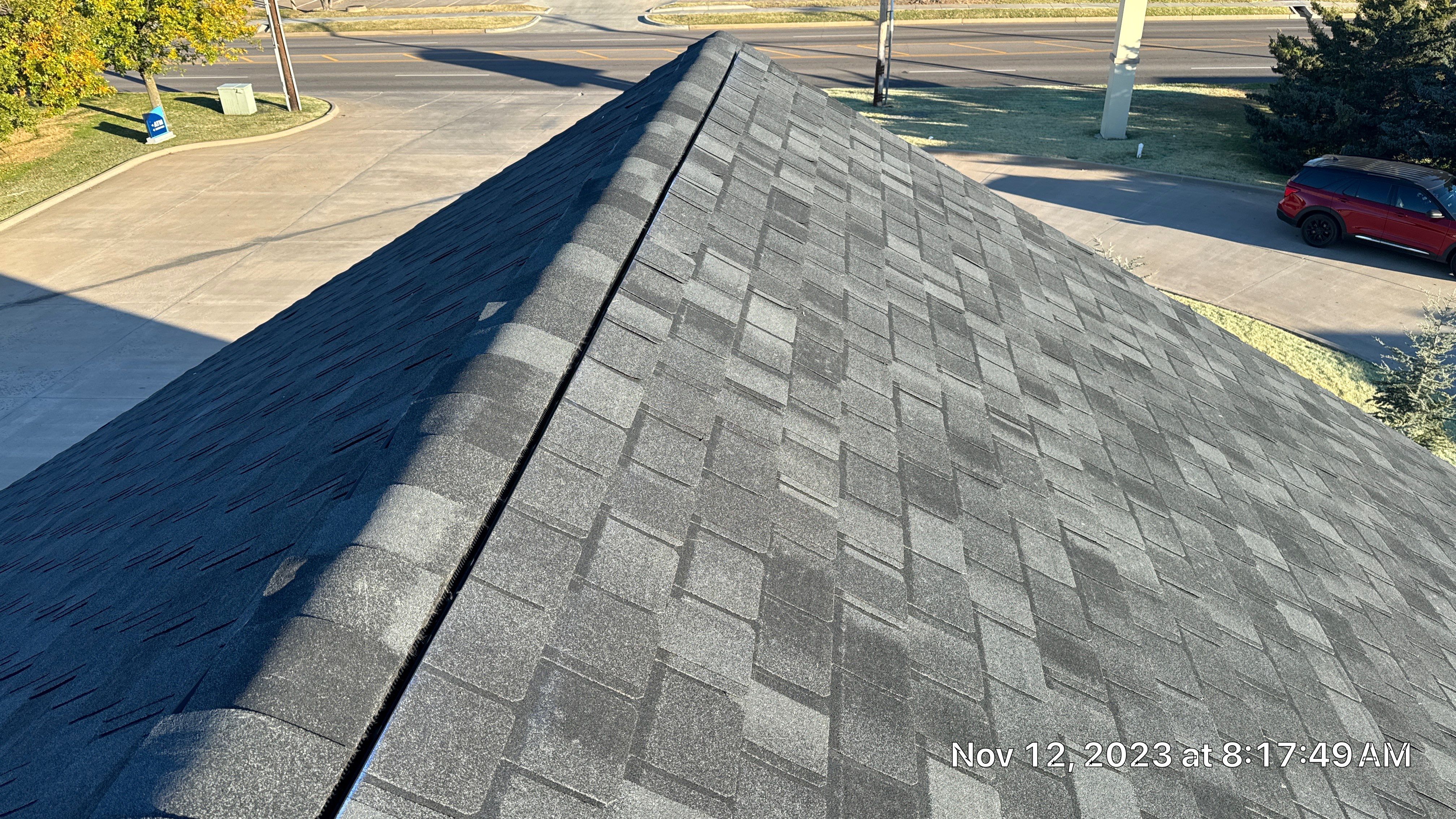 Commercial Roofing Installation using Certainteed Belmont IR by Castillo Roofing