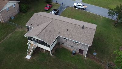 Residential Roofing Installation using asphalt shingle roofing
