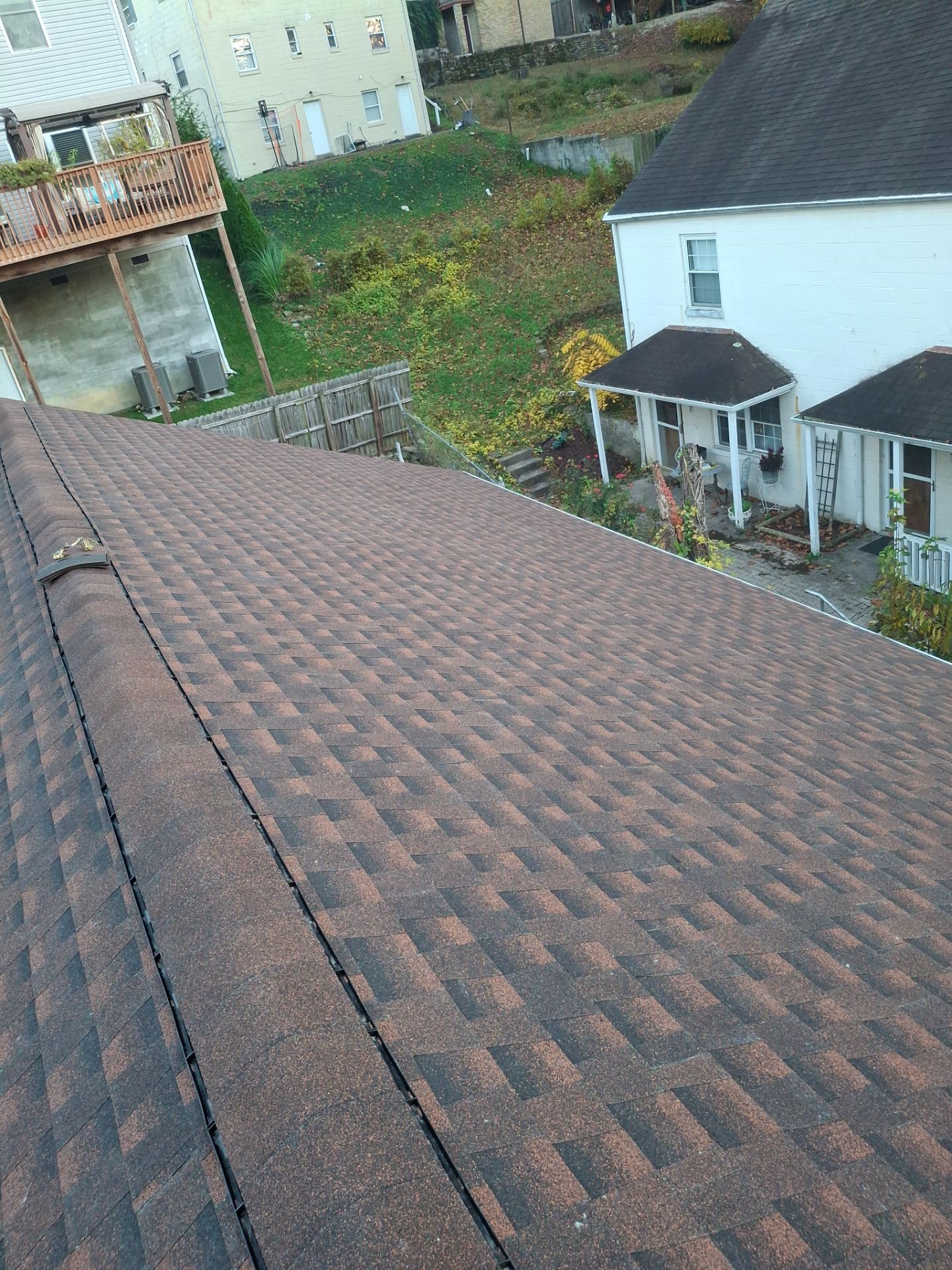 Residential Roofing Installation using GAF TImberline HDZ Hickory by Rainstoppers Roofing