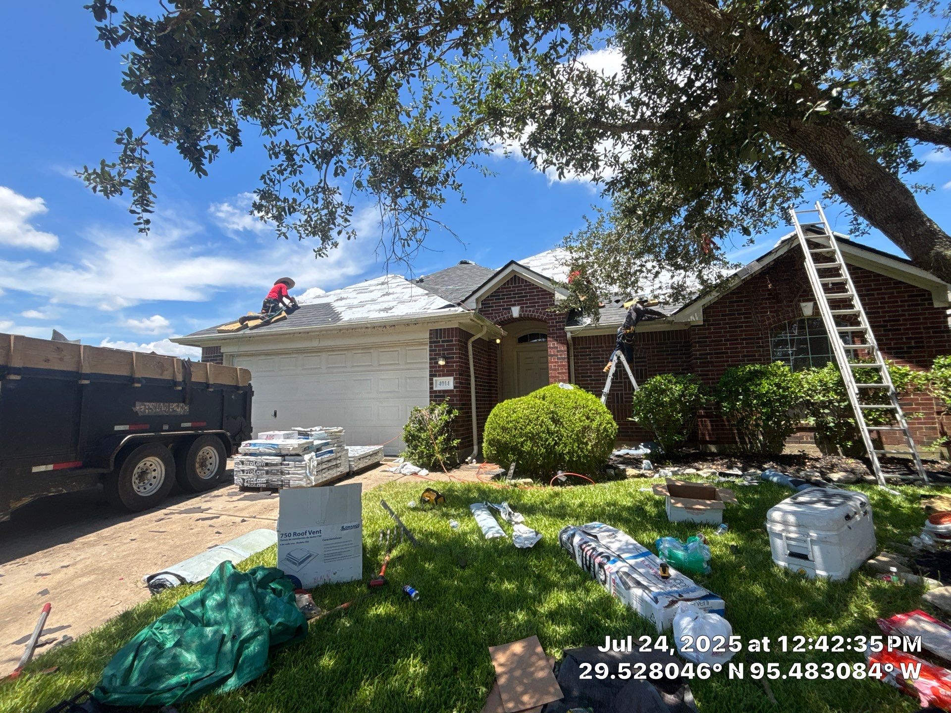 Residential Roof Replacement using ATLAS PROLAM BLACK SHADOW by Elite Roofing LLC