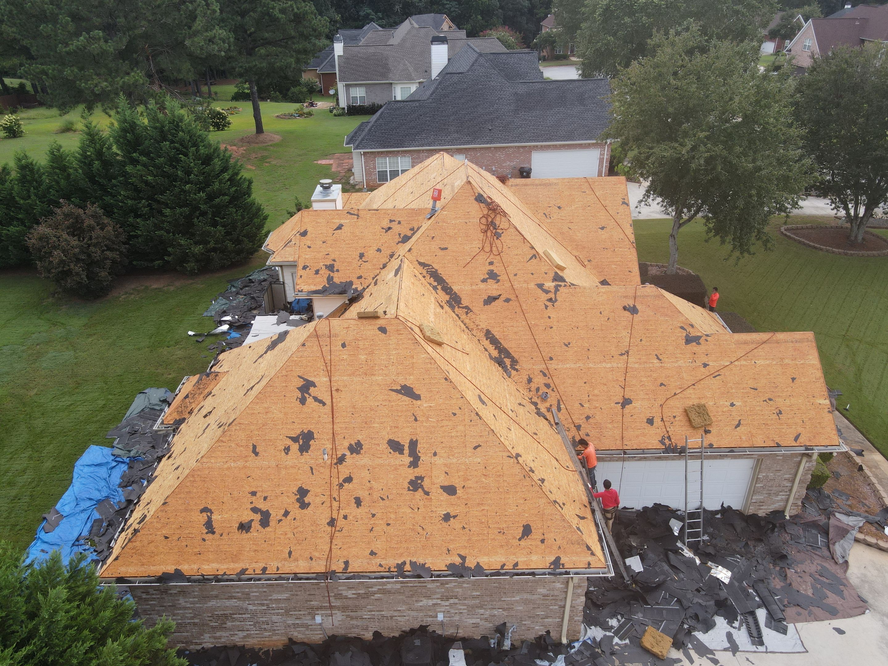 Residential Roofing Installation using Owens Corning by Inspector Roofing and Restoration