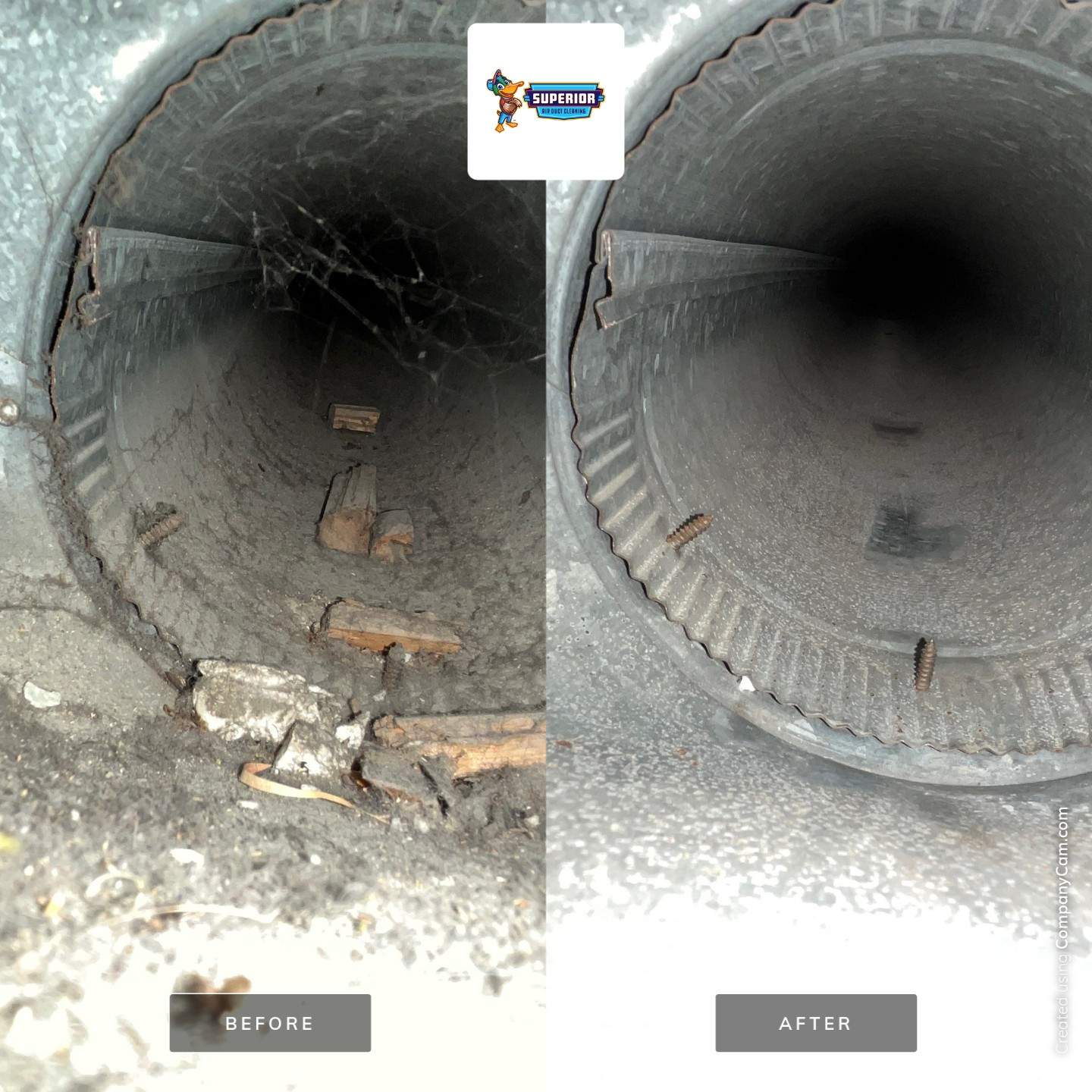 Air Duct Cleaning With a Vacuum Truck in New Brighton, PA by Superior Air Duct Cleaning