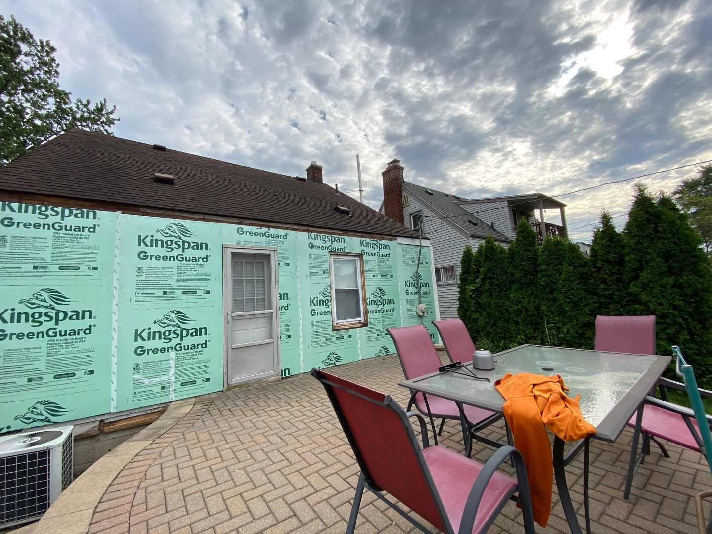 Siding Replacement using CertainTeed Restoration Classic D5 Forest Green by 180 Contractors