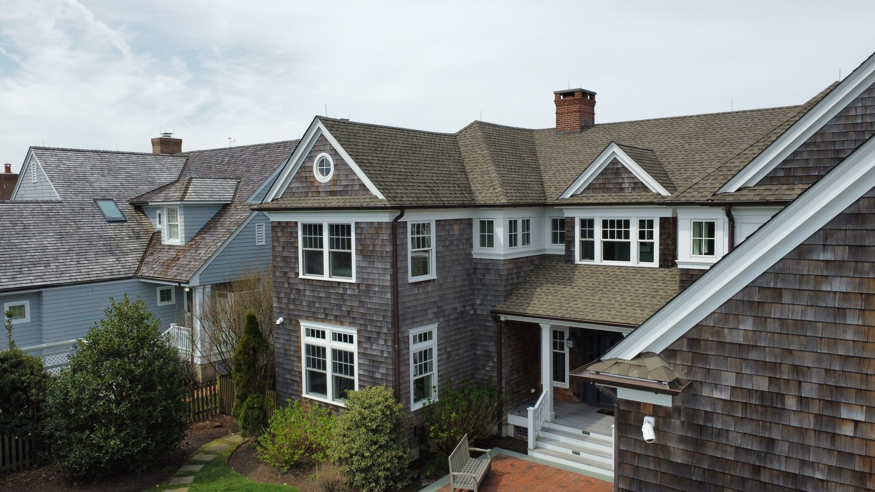 Residential Roofing Installation using Cedar Shakes by CMNG LLC