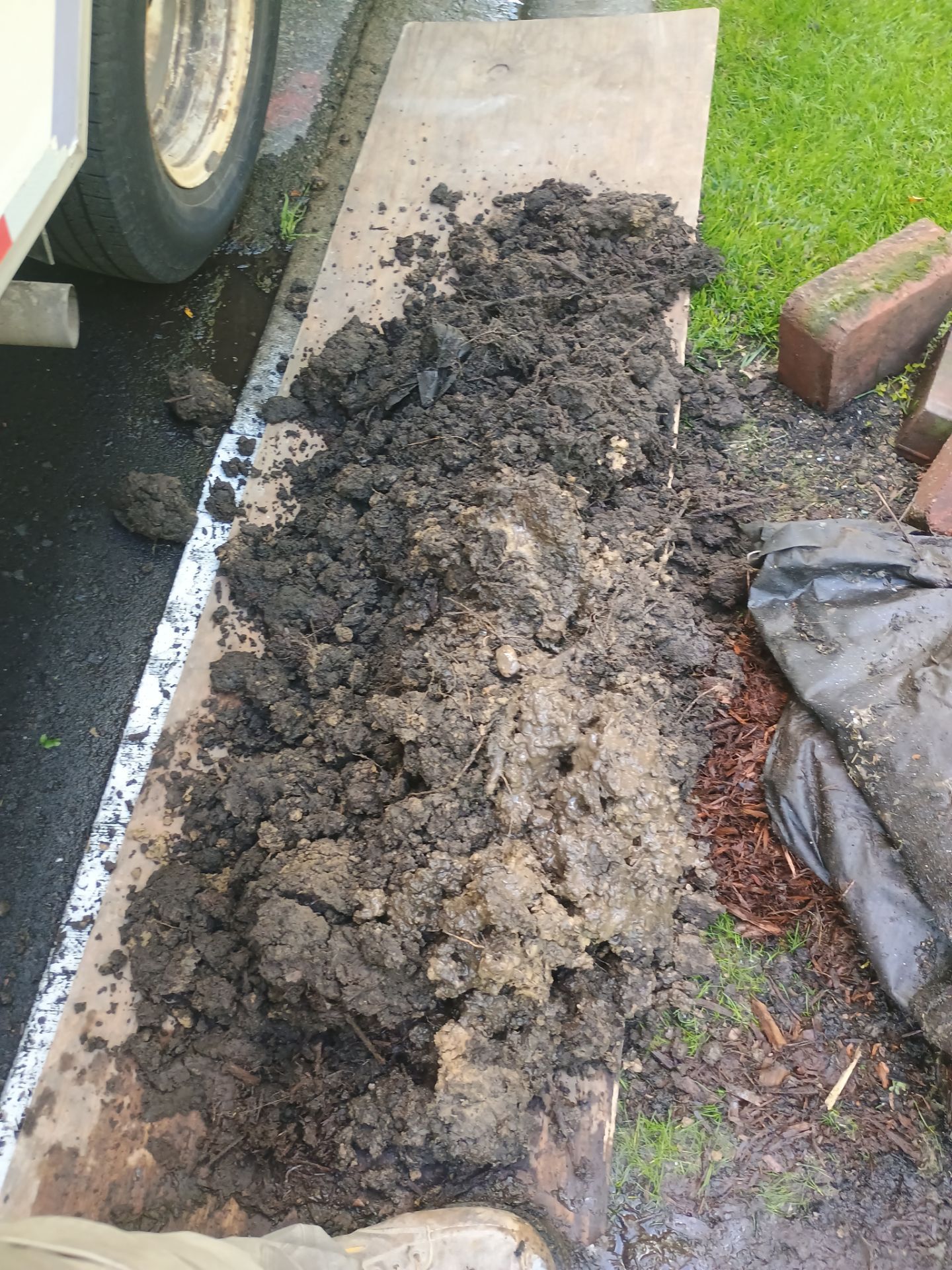Buried Yard Drainage Installation in Plymouth, MN by Waterproofing Northeast