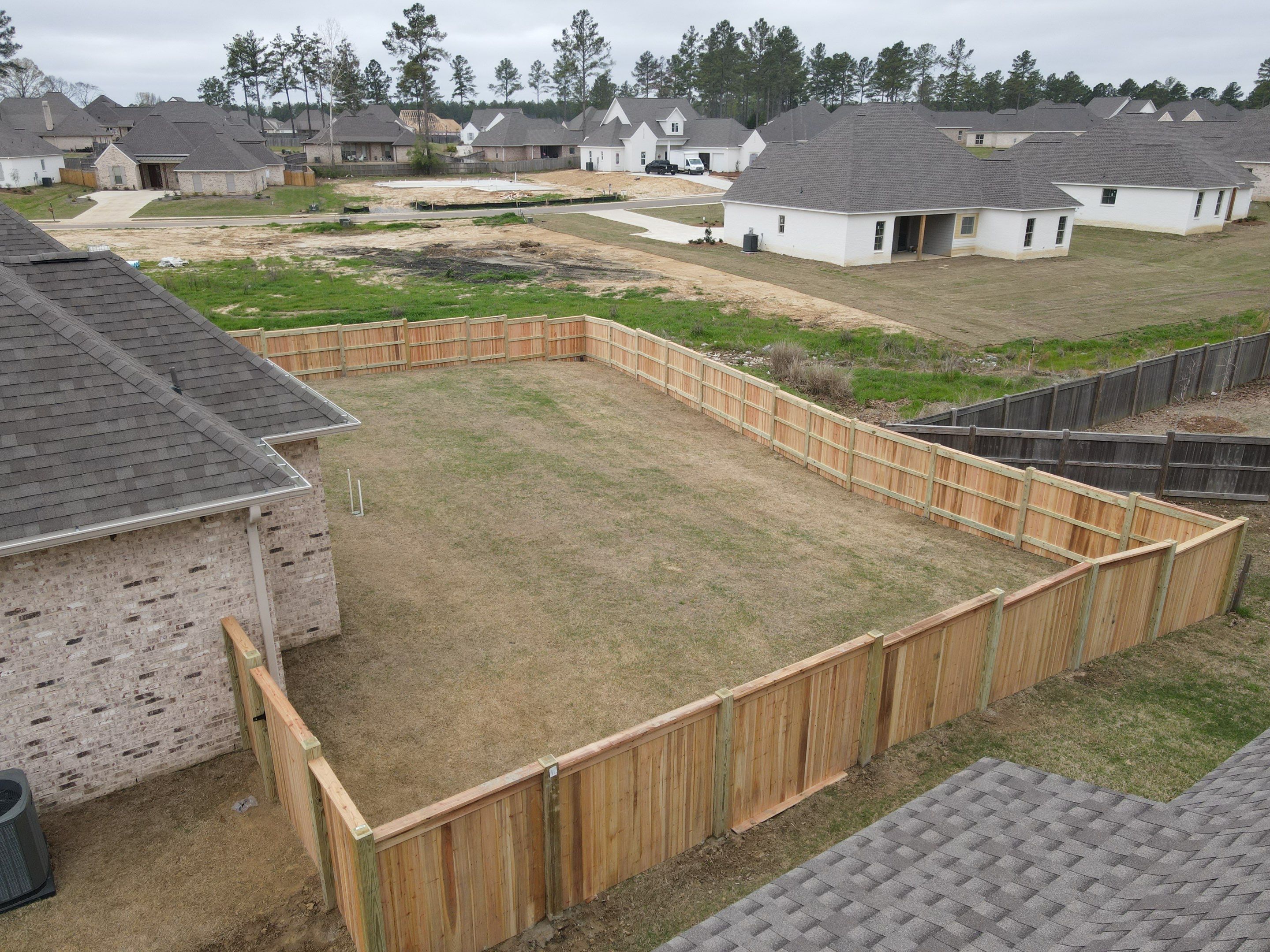 6' Cedar Good Neighbor 6x6 by Roberson Construction LLC