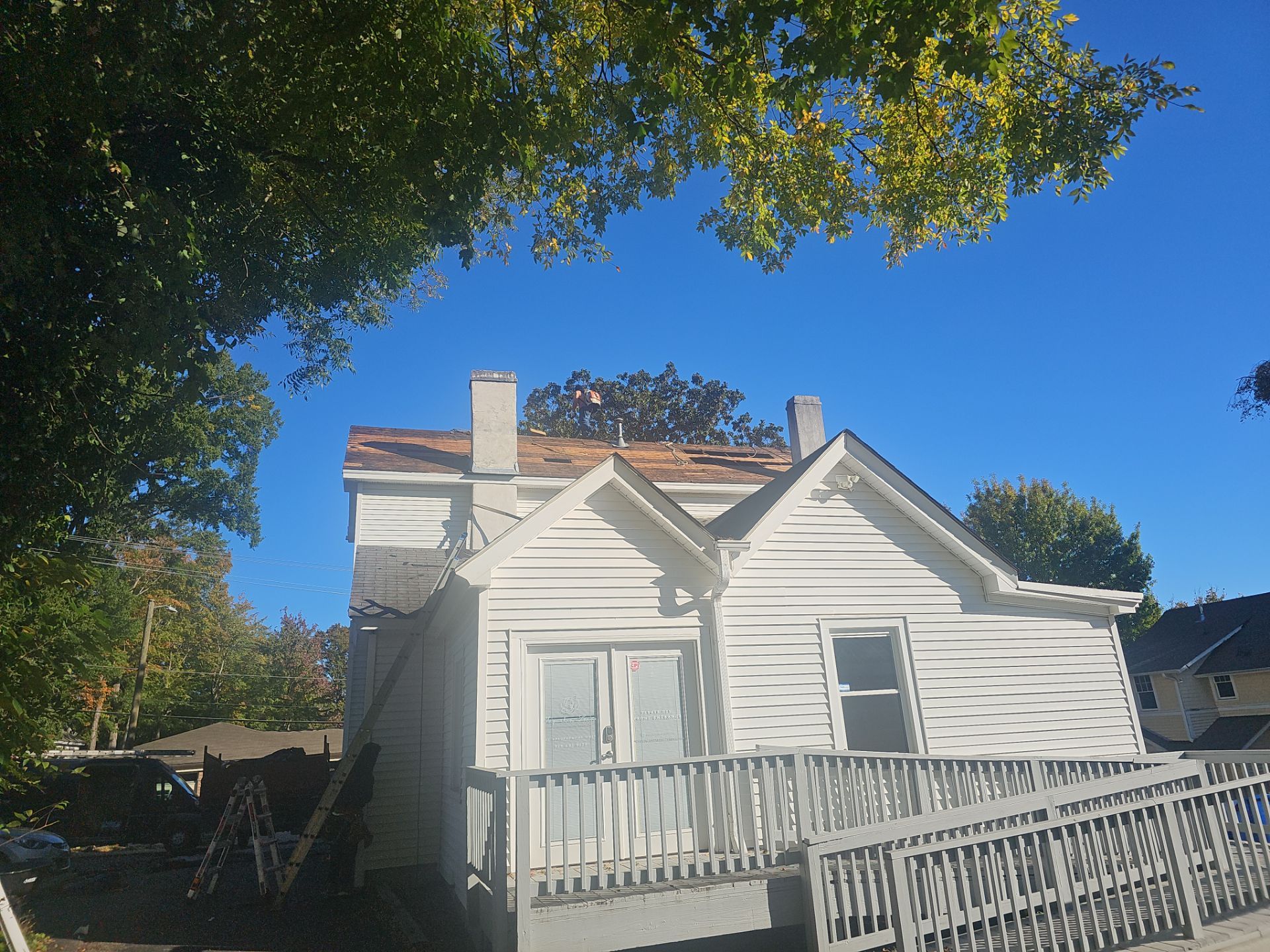Project in Raleigh, NC by Barnes Restoration Inc. 