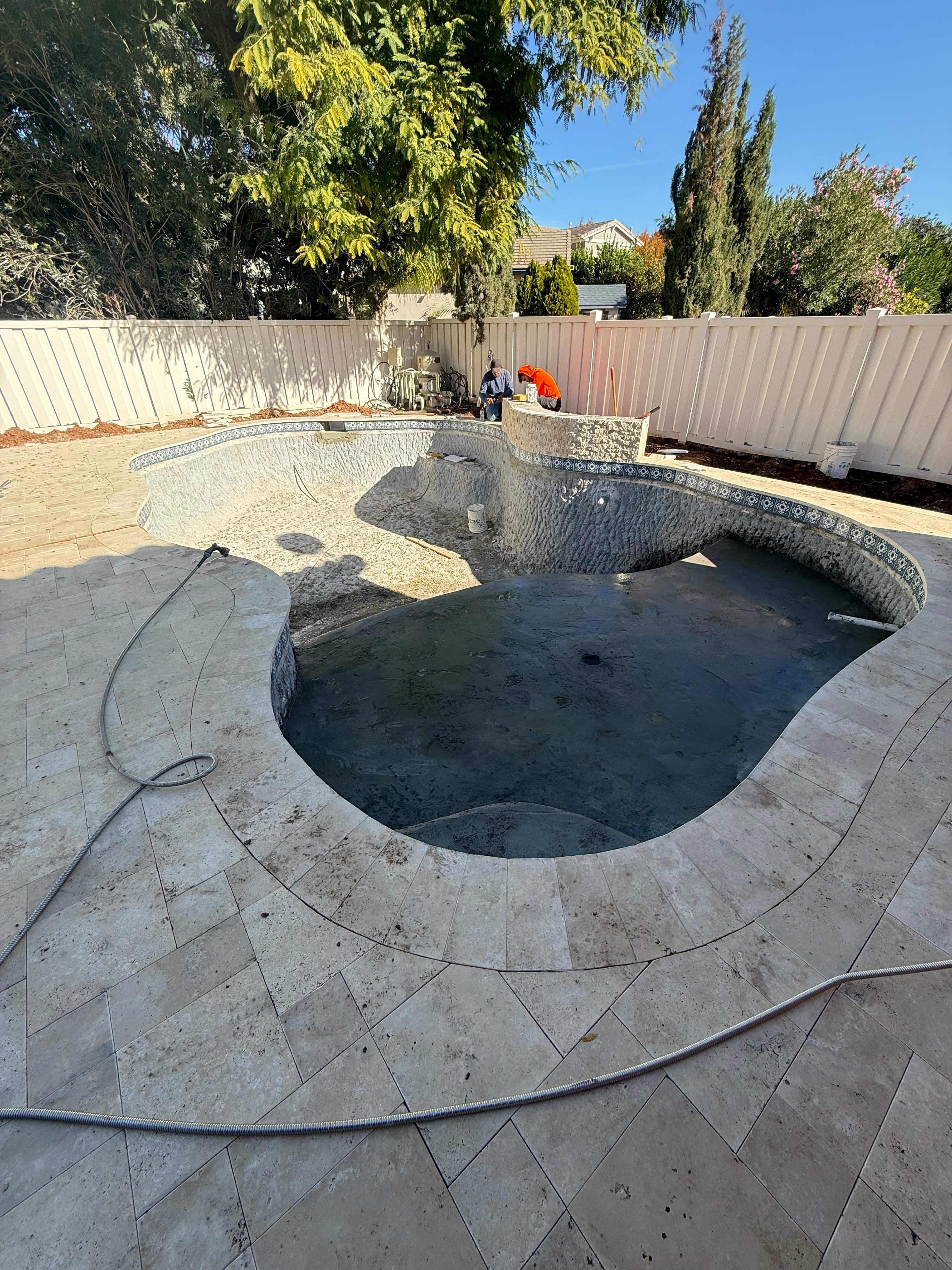 Pool & yard remodel by Modern Pools