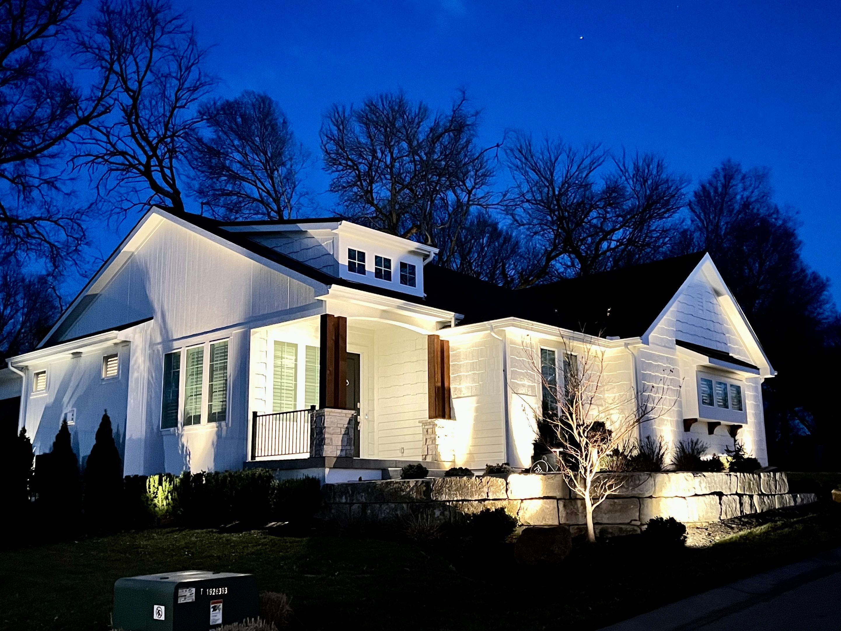 Southern Charm Meets Prairie Village – A Bright White Transformation by Cougar Painting