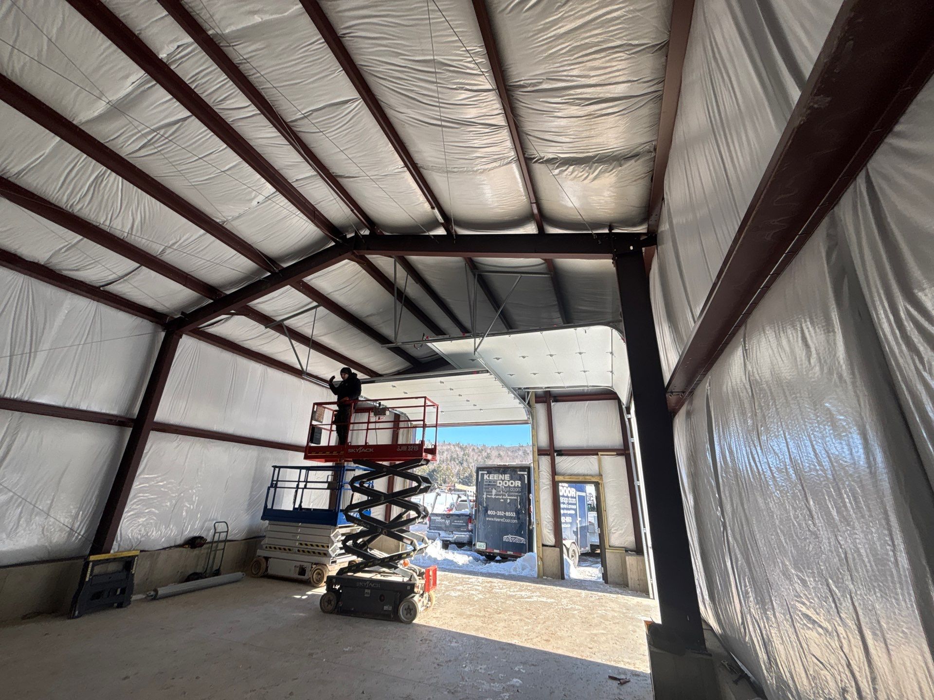 Door Installation using Raynor Encore Garage Door by Keene Door