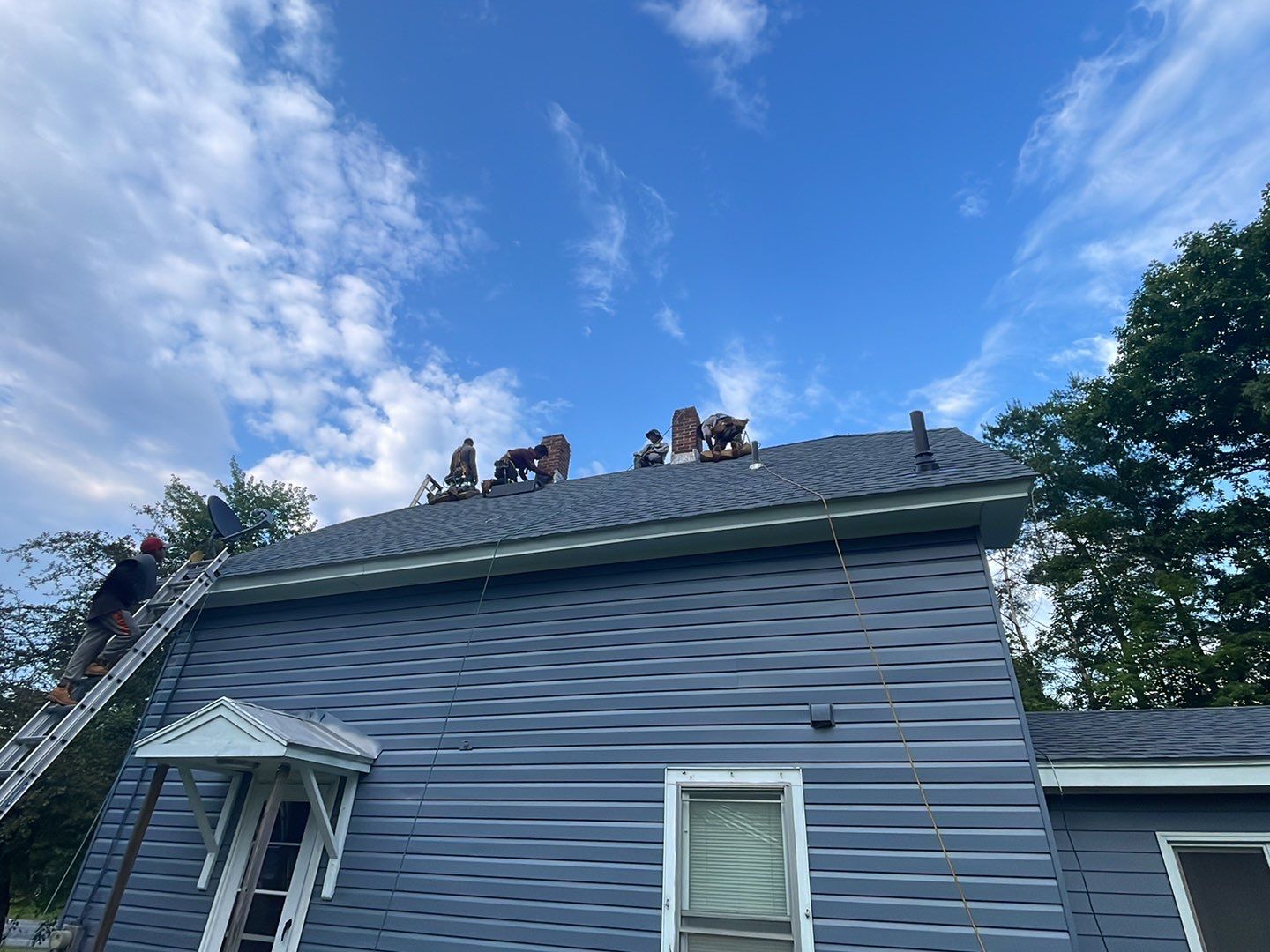 Residential Roofing Installation using GAF Timberline HDZ by Sensible Home Solutions