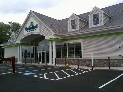 Another new Cumberland Farms with Commercial Gutters by Gutter Pro in Plymouth, MA