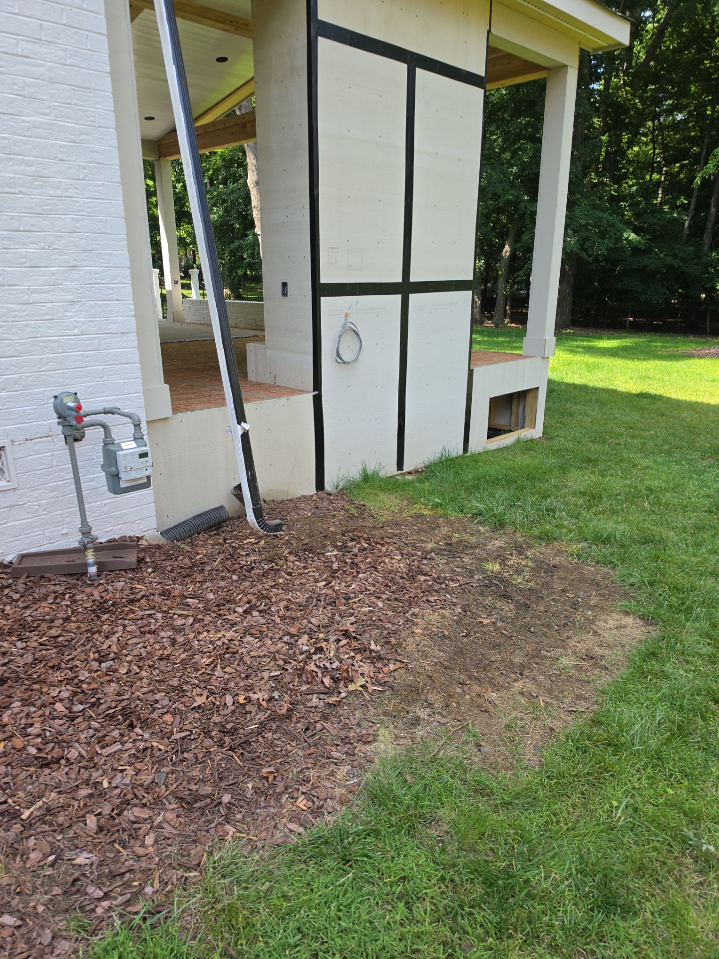 Job site clean up in Charlotte by Badger Hauling