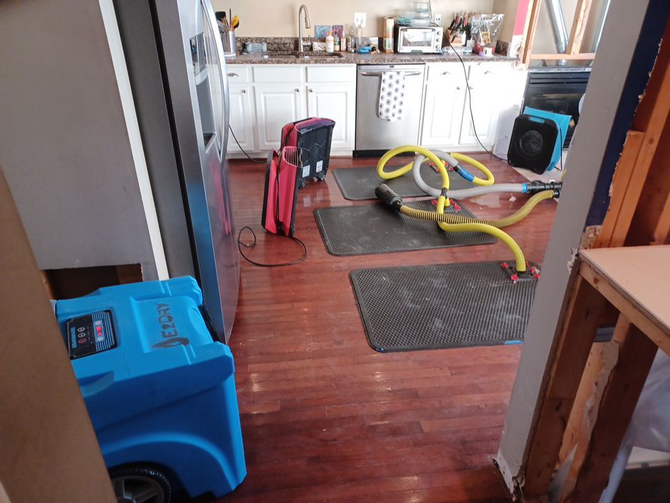 Project in Walled Lake by EzDry Water Mitigation & Property Restoration