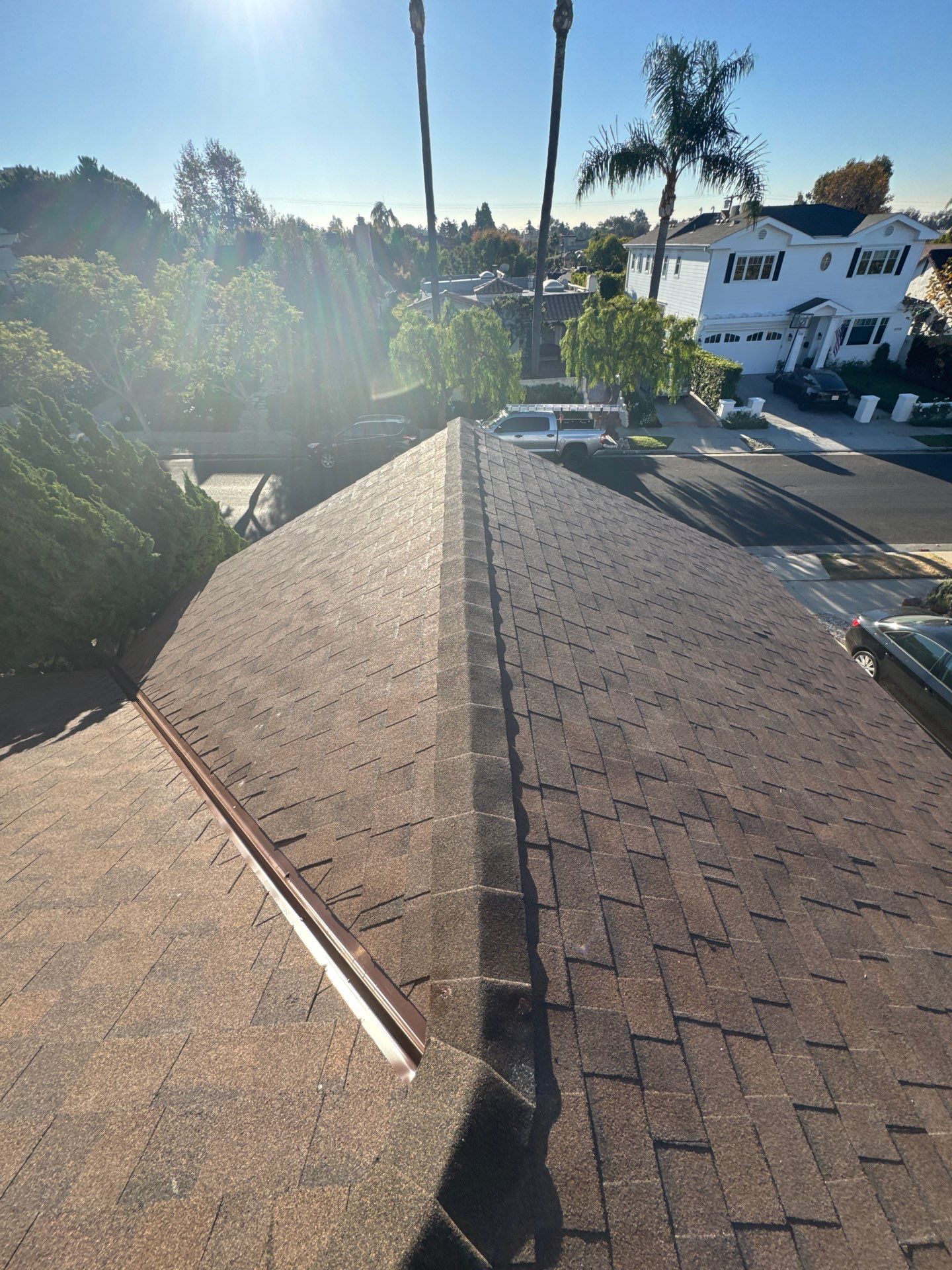 Residential Roofing Installation using Owens Corning Duration Cool Shingles by Hull Brothers Roofing