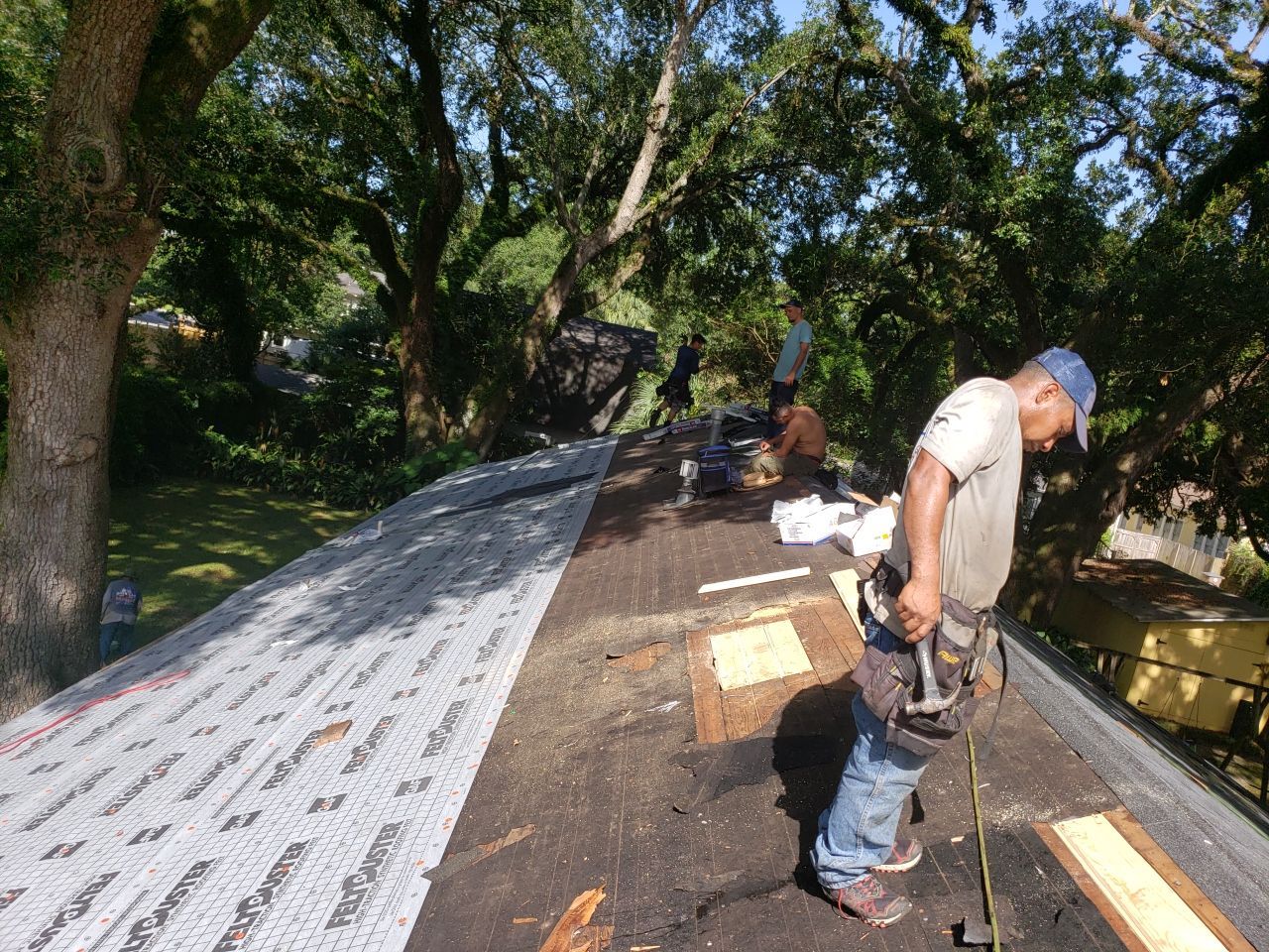 Residential Roofing Repair using Roof Replacement by American Roofing & Construction LLC